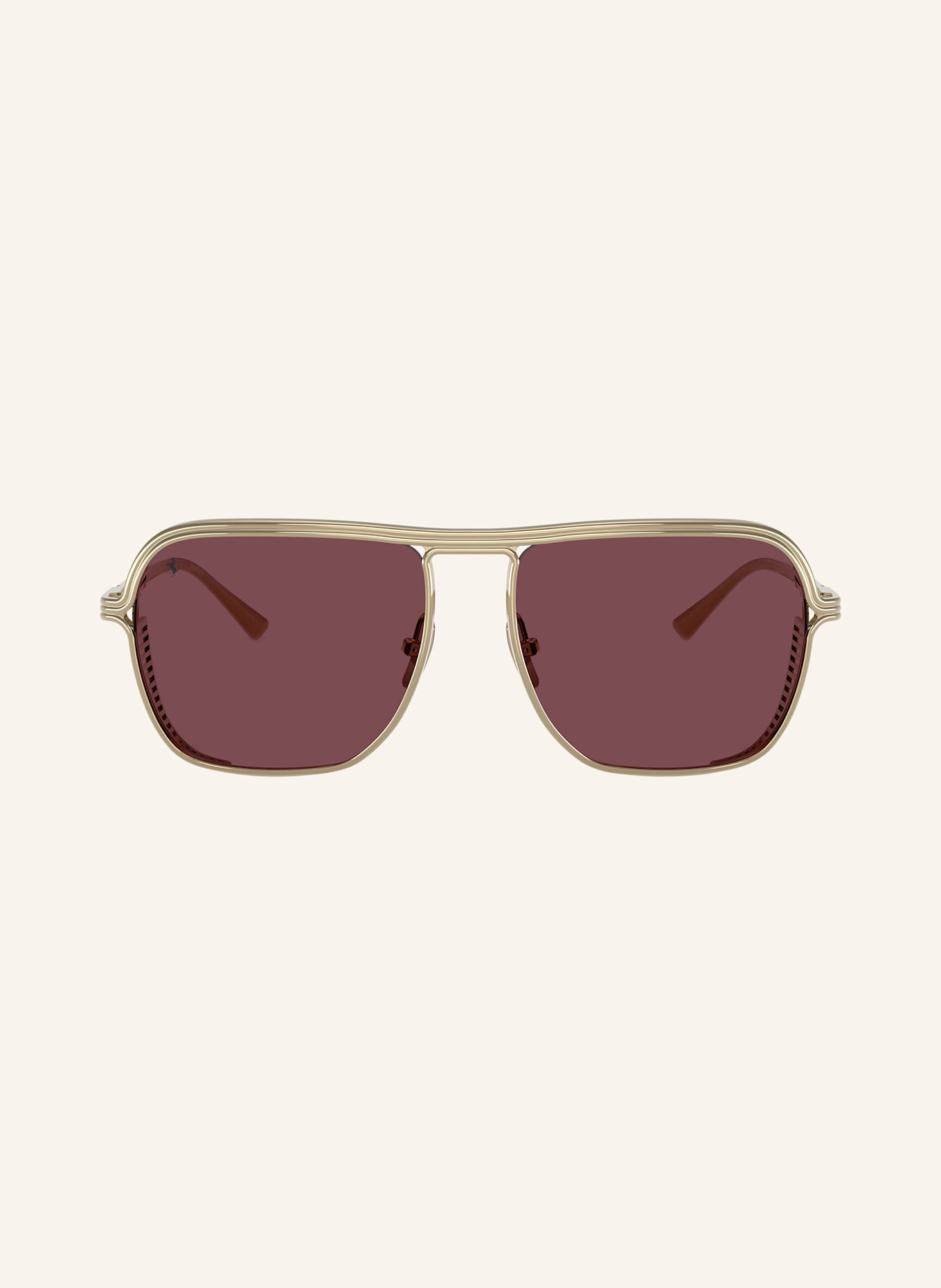 Scuderia Ferrari Sunglasses FH1014T, Color: 302/1E - GOLD/ PURPLE (Image 2)