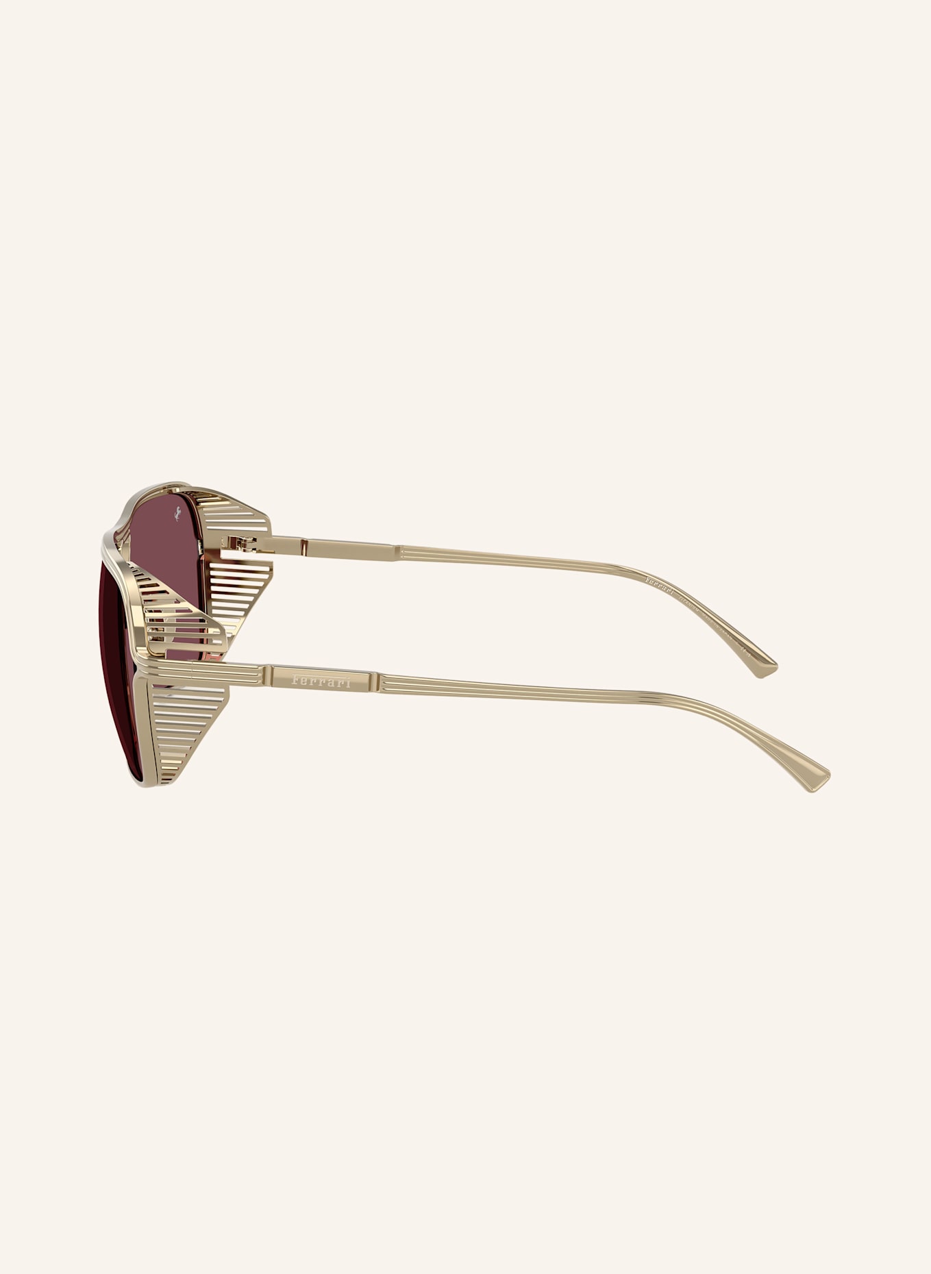 Scuderia Ferrari Sunglasses FH1014T, Color: 302/1E - GOLD/ PURPLE (Image 3)