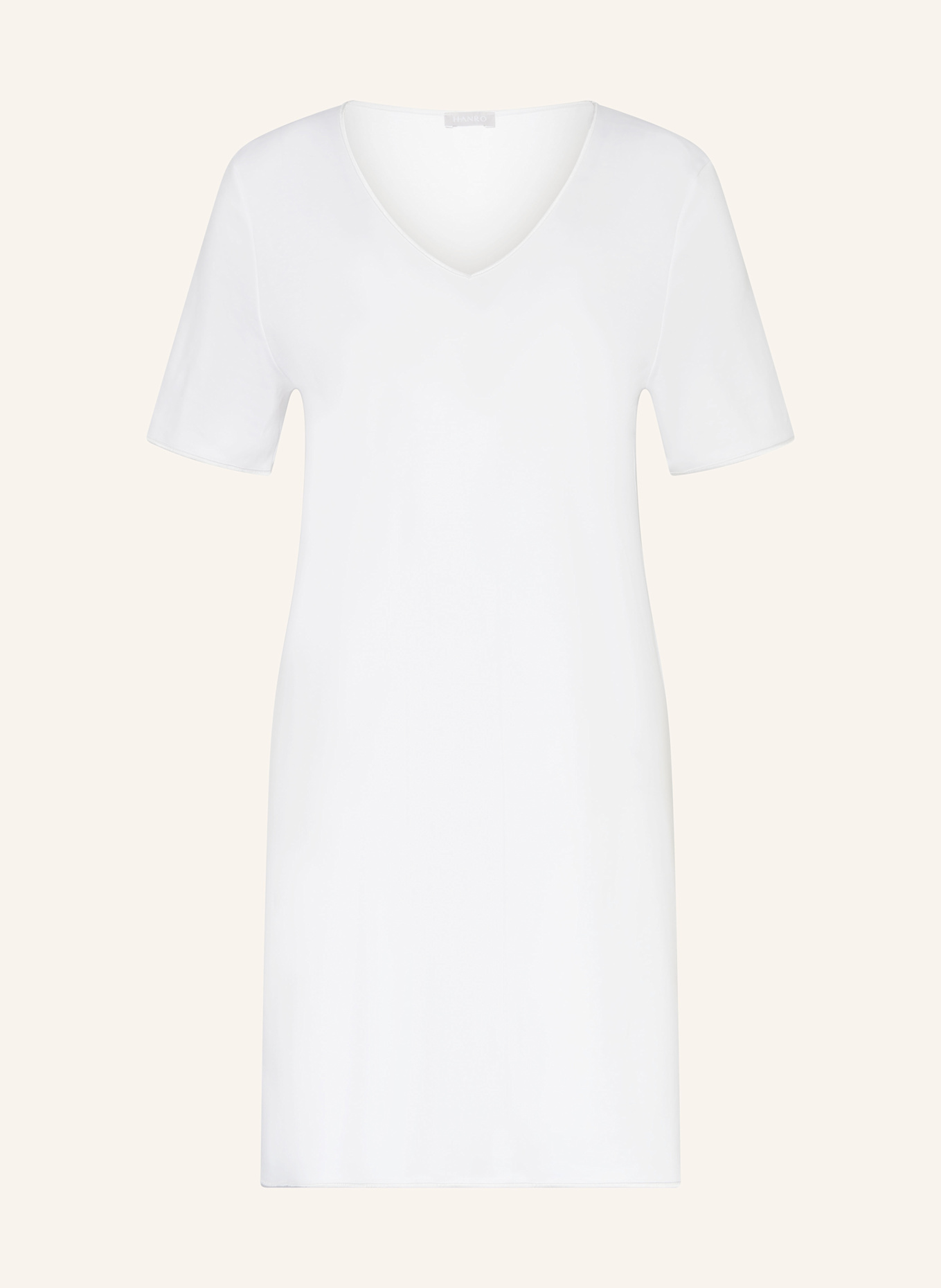 HANRO Nachthemd COTTON SILK: WEISS