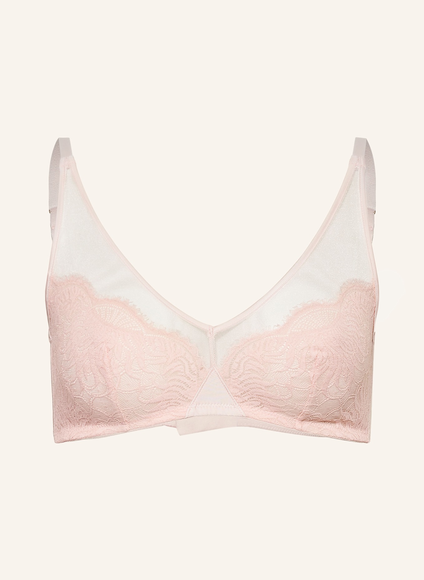 HANRO Gorset GALE: JASNORÓŻOWY