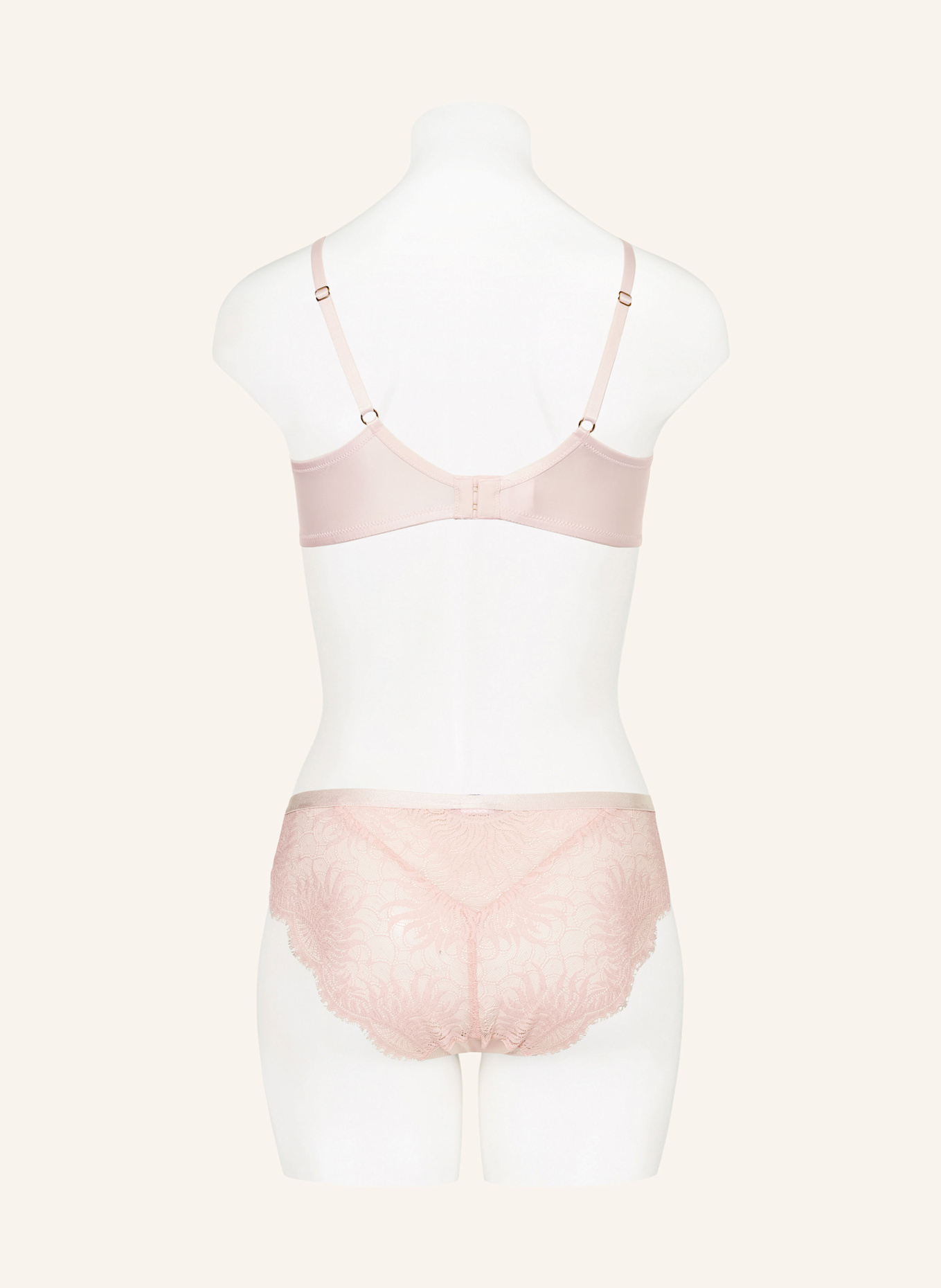 HANRO Gorset GALE: JASNORÓŻOWY