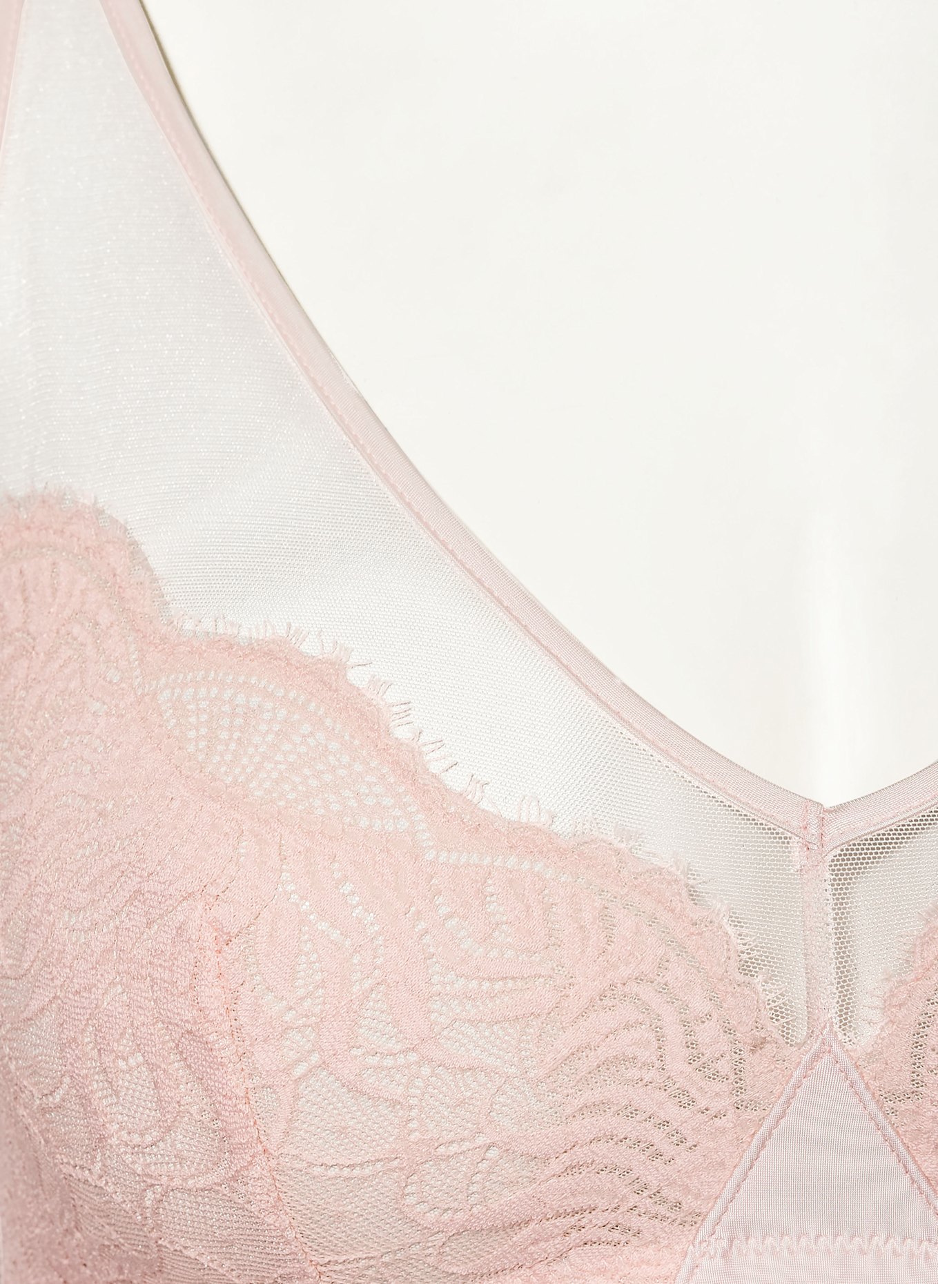 HANRO Gorset GALE: JASNORÓŻOWY