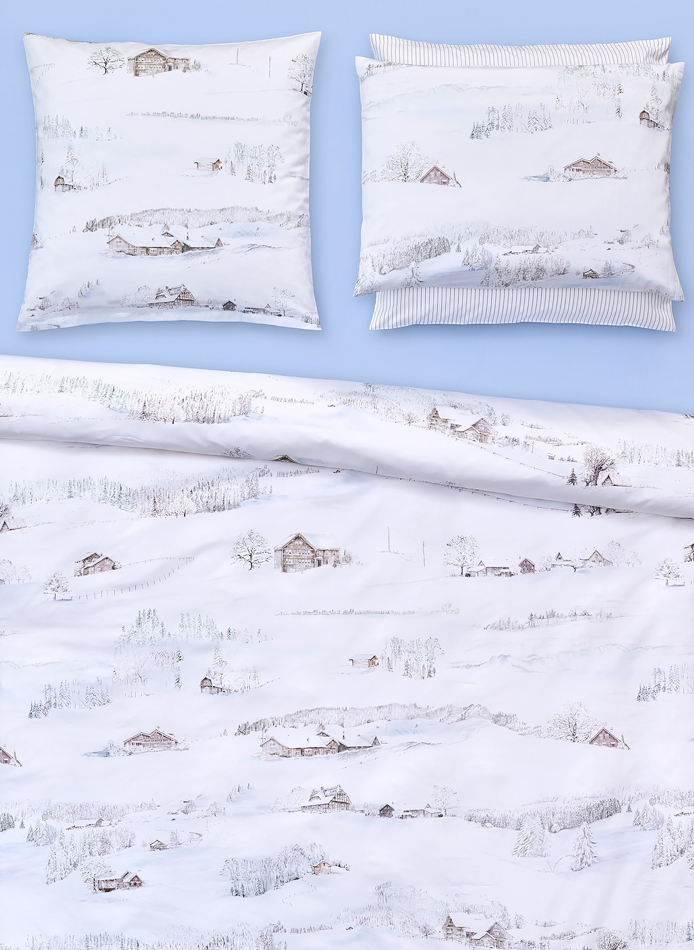 Christian Fischbacher Bettwäsche WHITE SEASON: WEISS