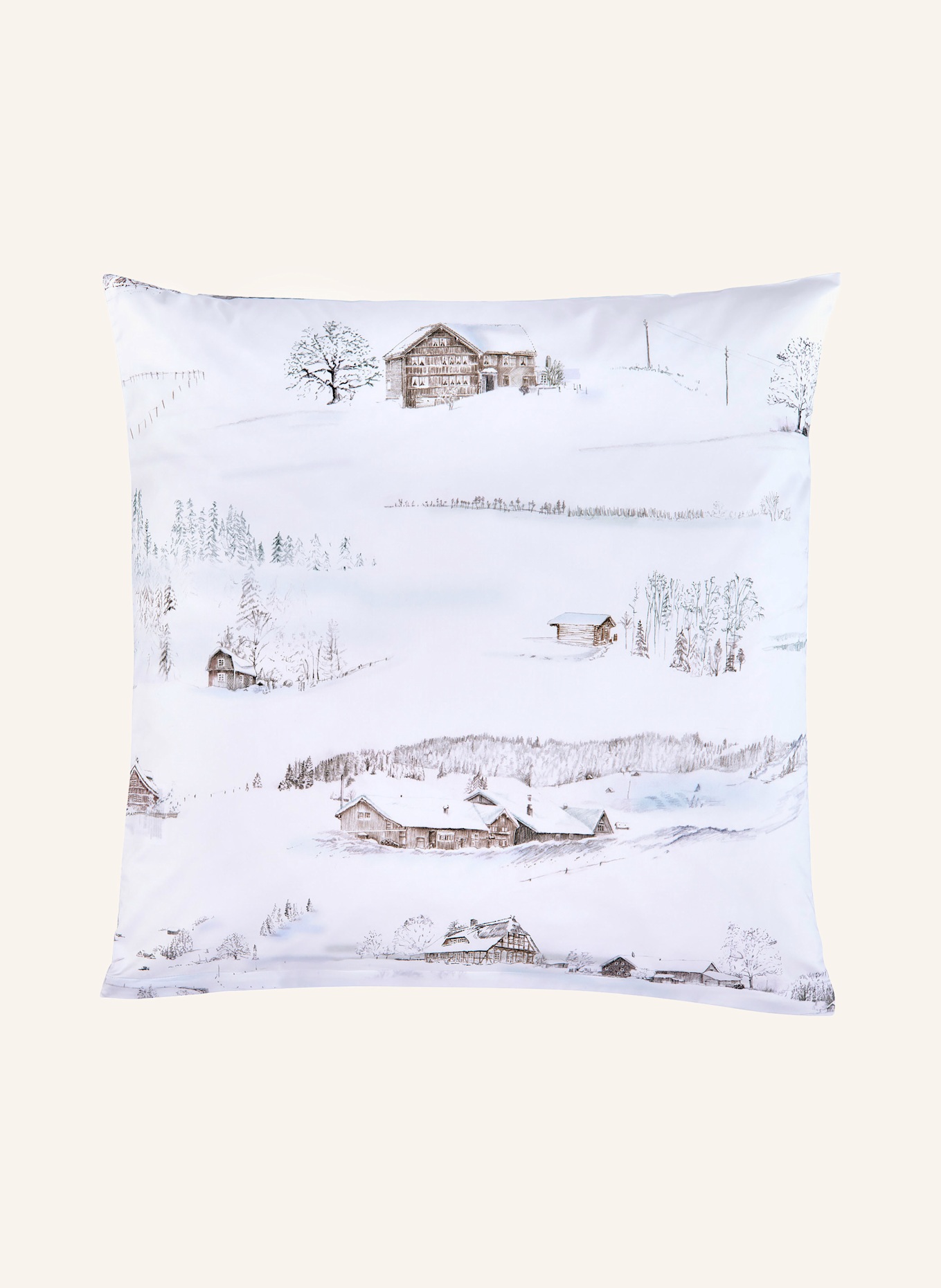 Christian Fischbacher Bettwäsche WHITE SEASON: WEISS