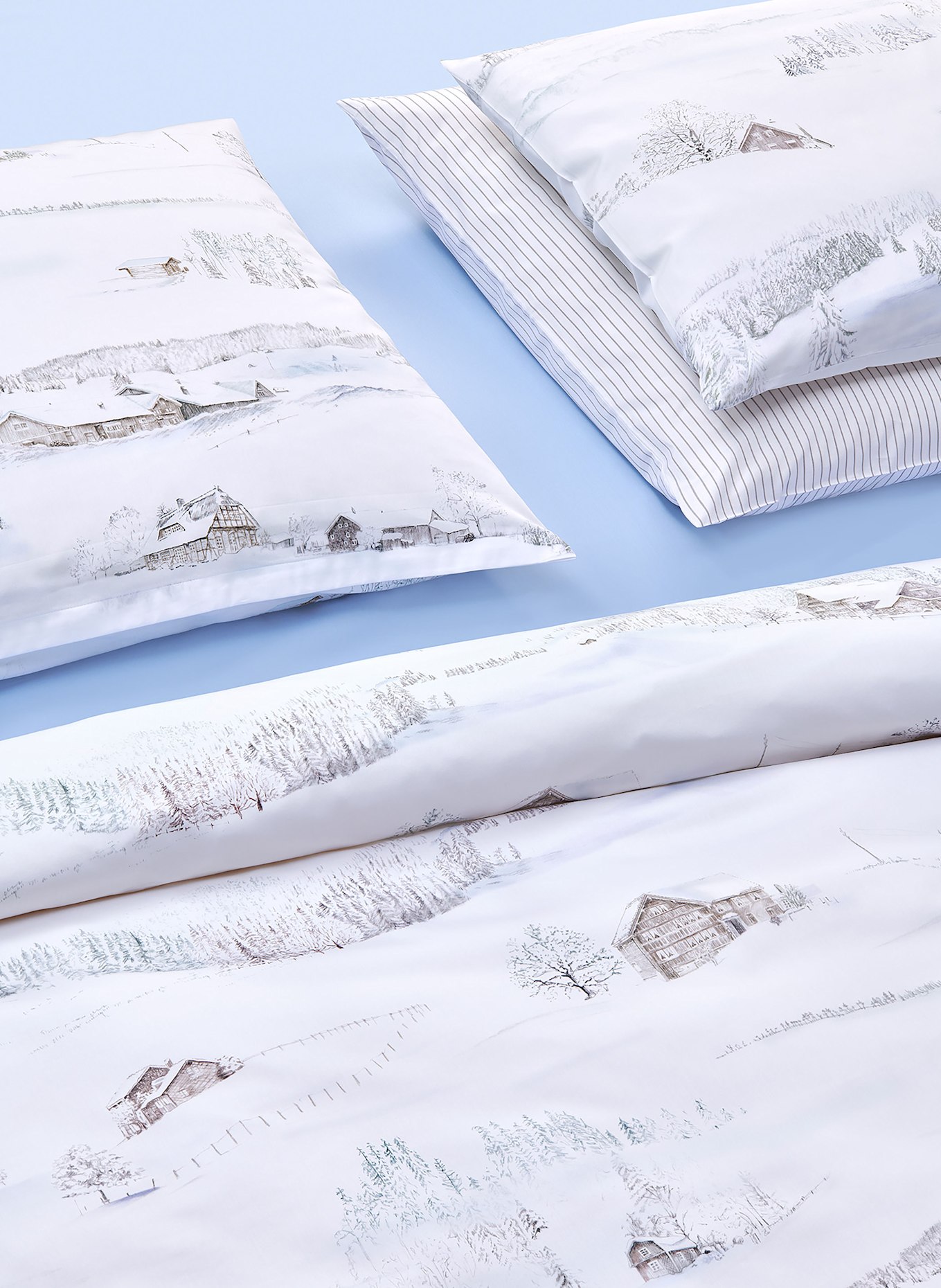 Christian Fischbacher Bettwäsche WHITE SEASON: WEISS