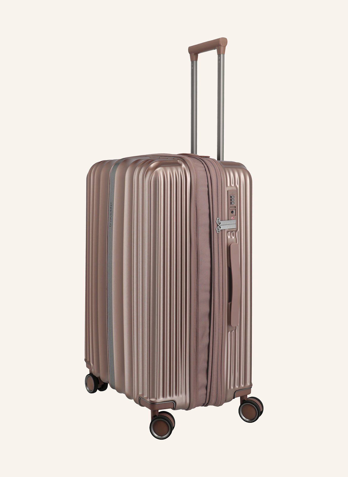 travelite Trolley PAROS M: BRAUN