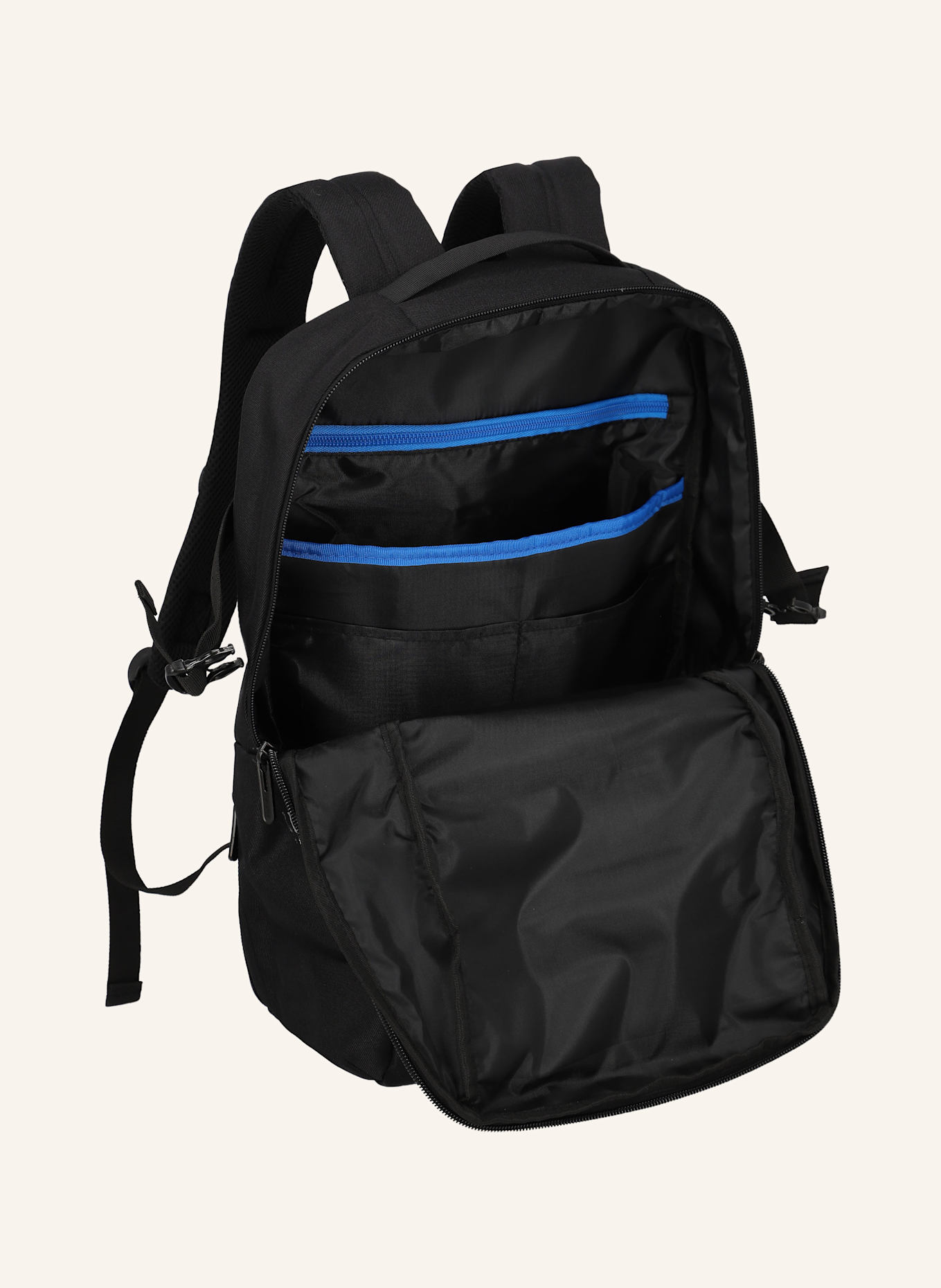 travelite Rucksack PATHWAY ALLROUND mit Laptop-Fach: SCHWARZ