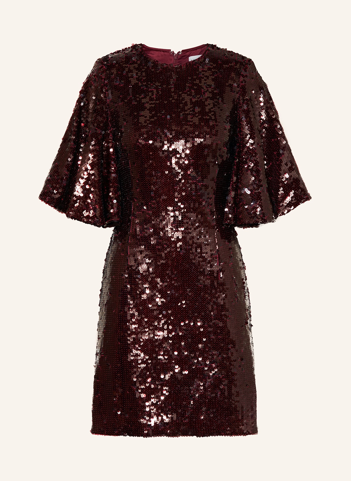 MALINA Paillettenkleid YVETTE: DUNKELROT
