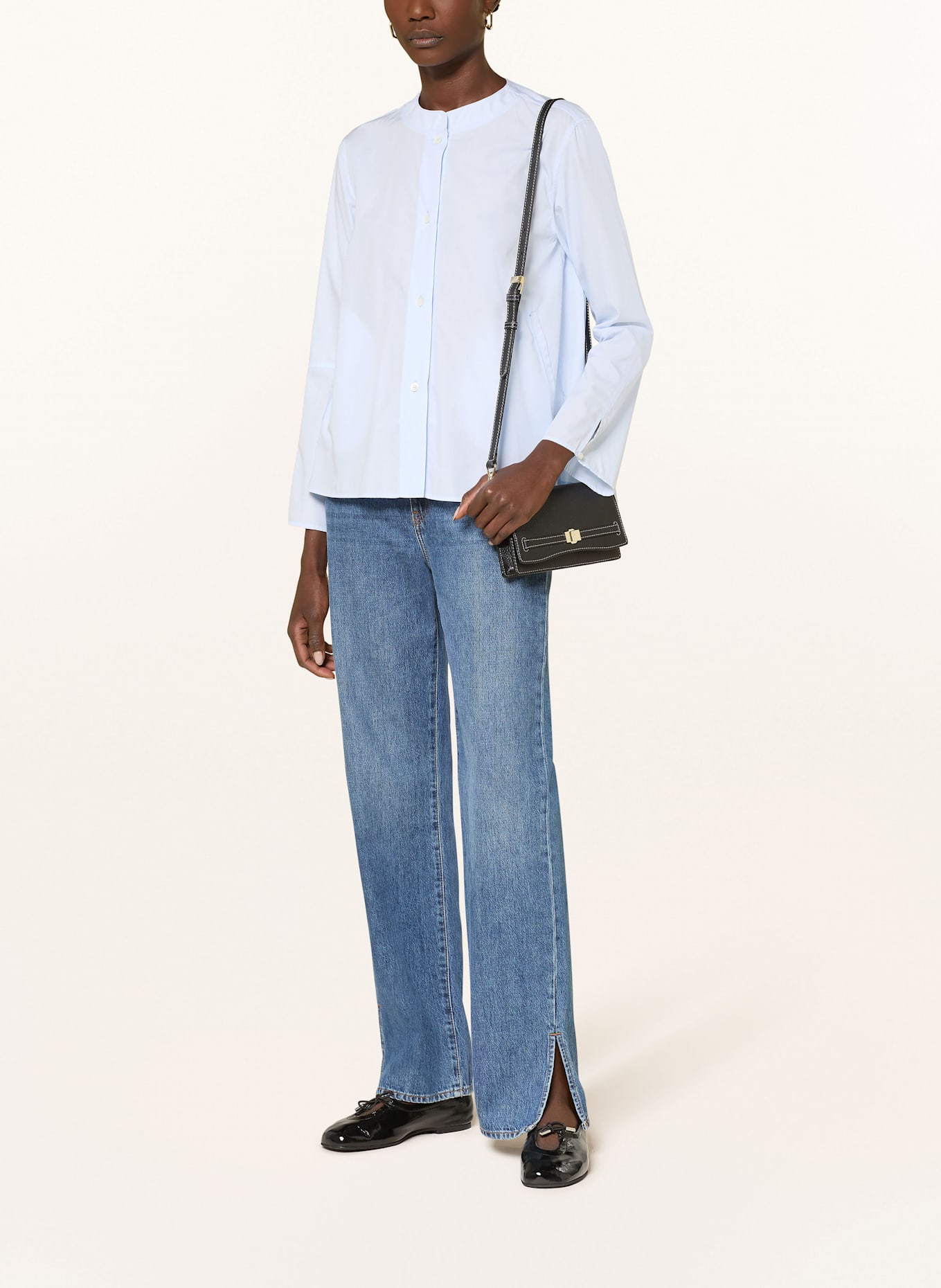 ROBERT FRIEDMAN Bluse ZOEL: HELLBLAU