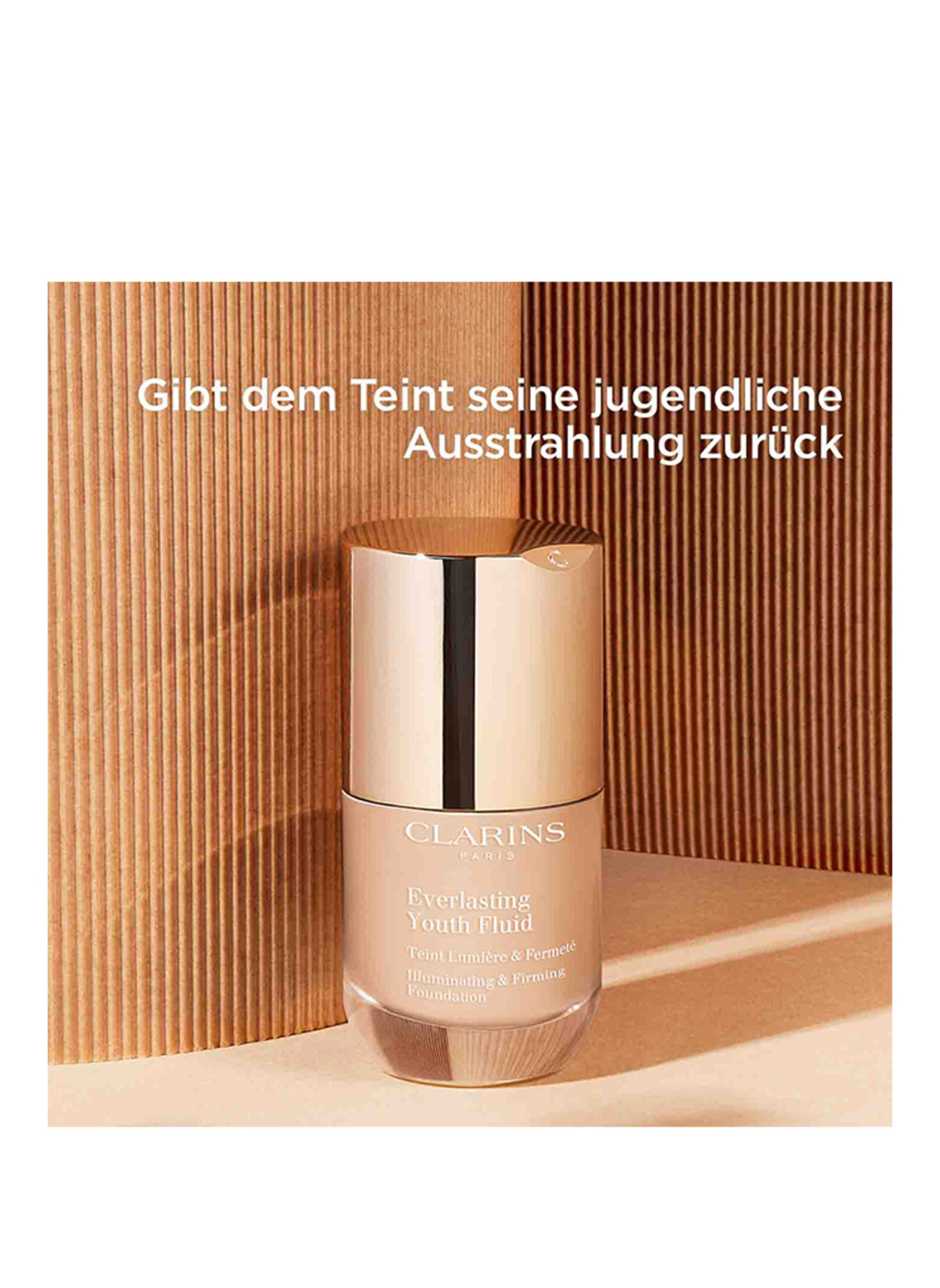 CLARINS EVERLASTING YOUTH FLUID SPF 15: 110 HONEY