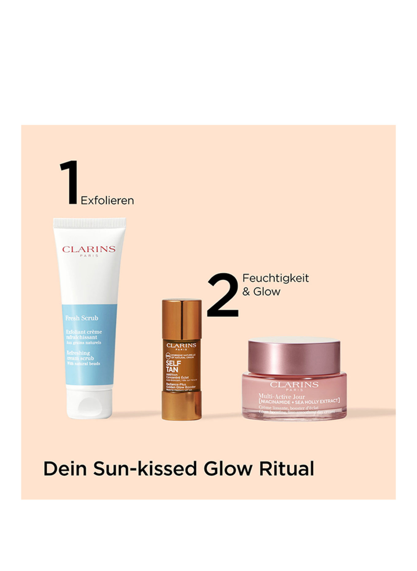 CLARINS RADIANCE-PLUS BOOSTER ÉCLAT DORÉ