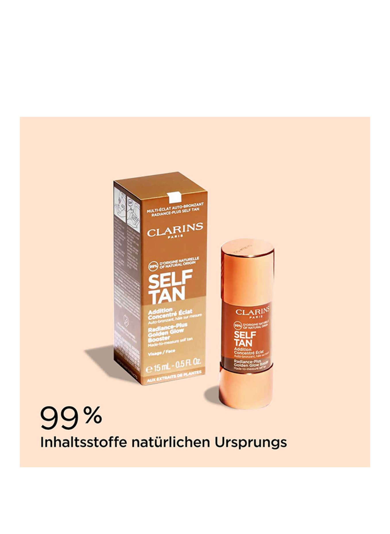 CLARINS RADIANCE-PLUS BOOSTER ÉCLAT DORÉ