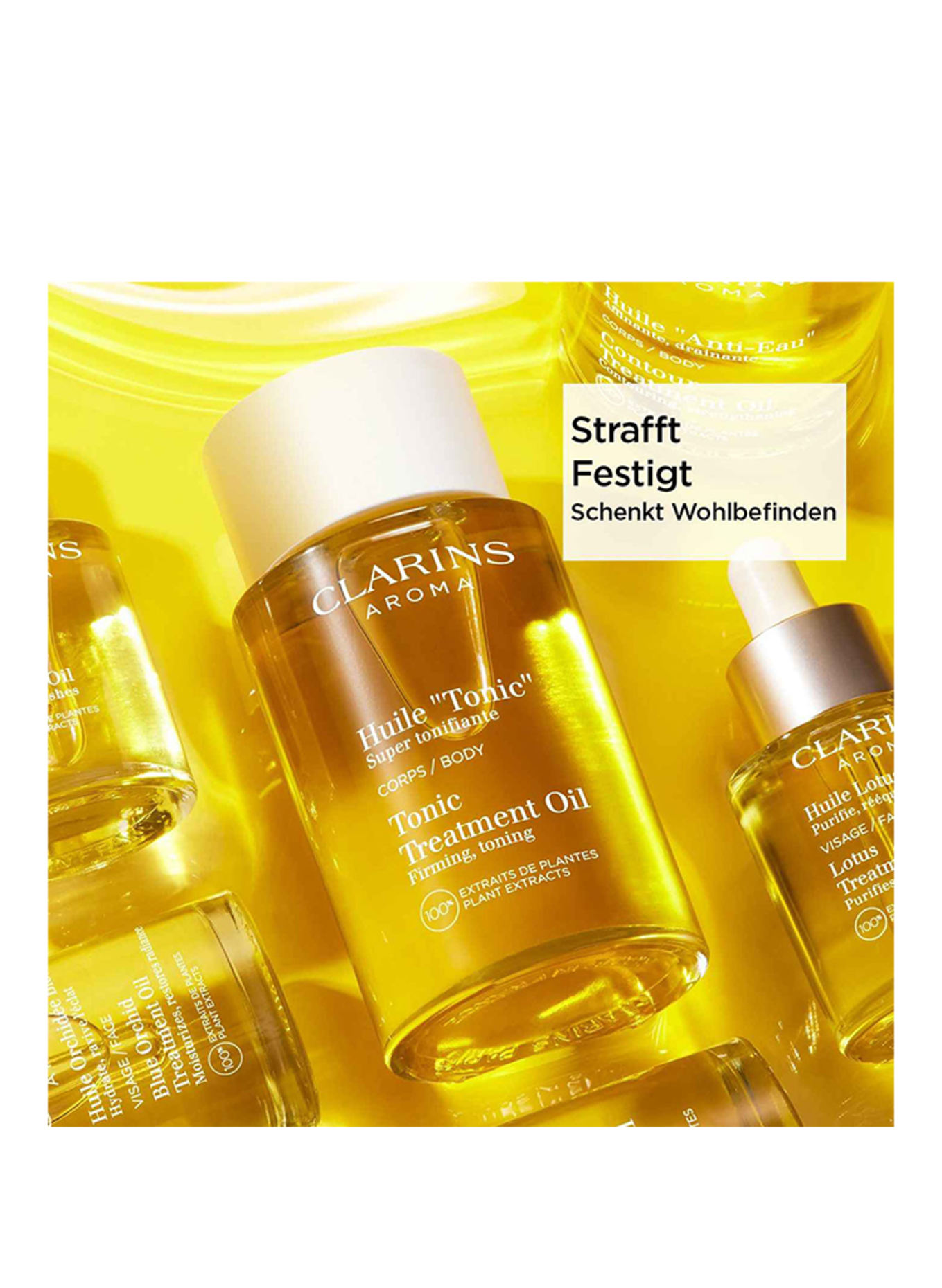 CLARINS AROMA HUILE TONIC CORPS