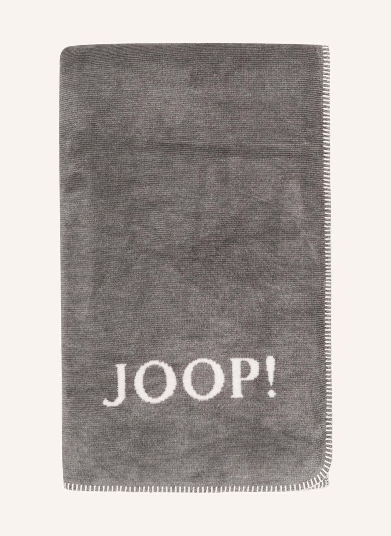 JOOP! Plaid JOOP! MELANGE: DUNKELGRAU/ ECRU