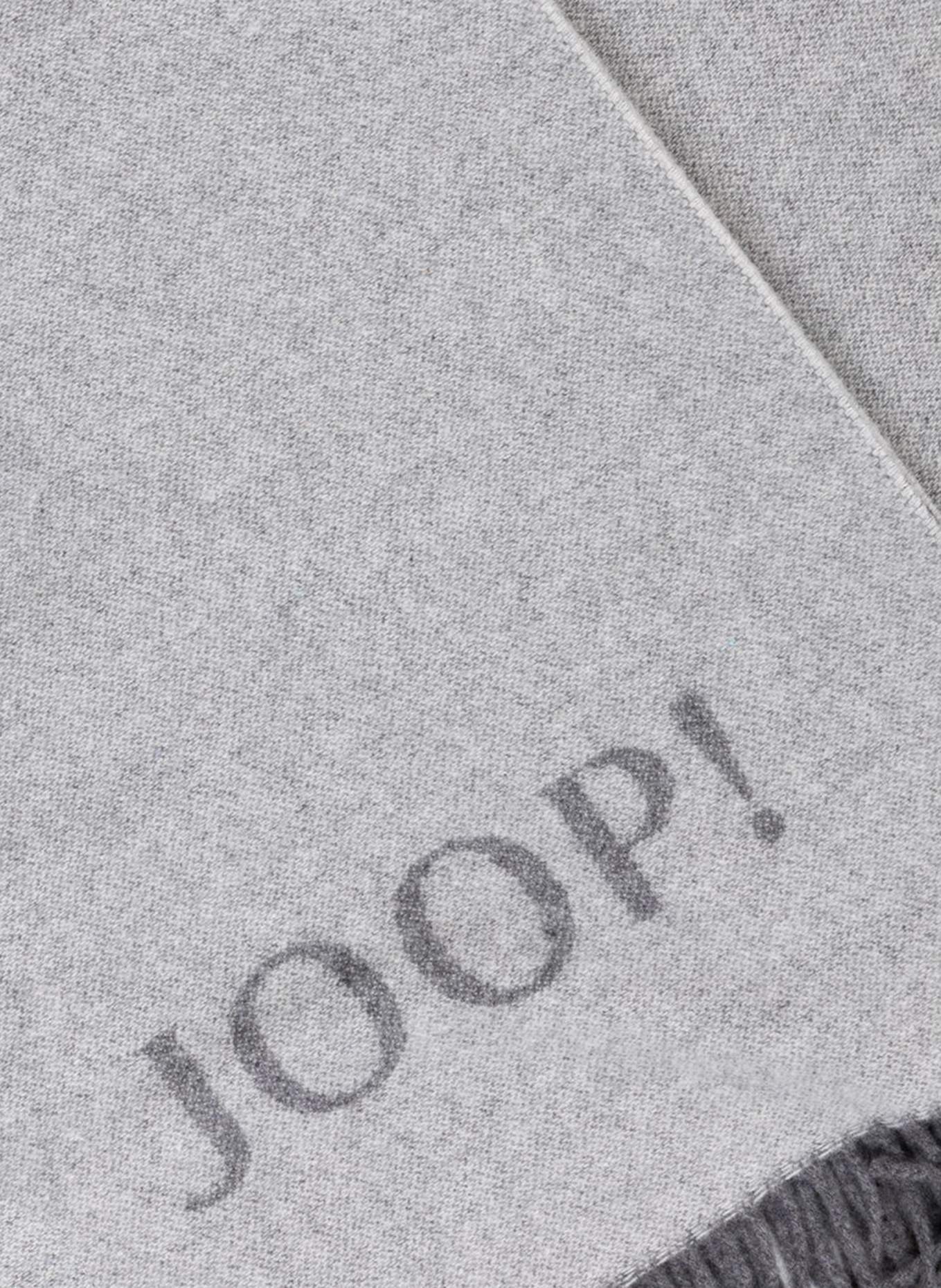 JOOP! Plaid FINE DOUBLEFACE: HELLGRAU/ GRAU