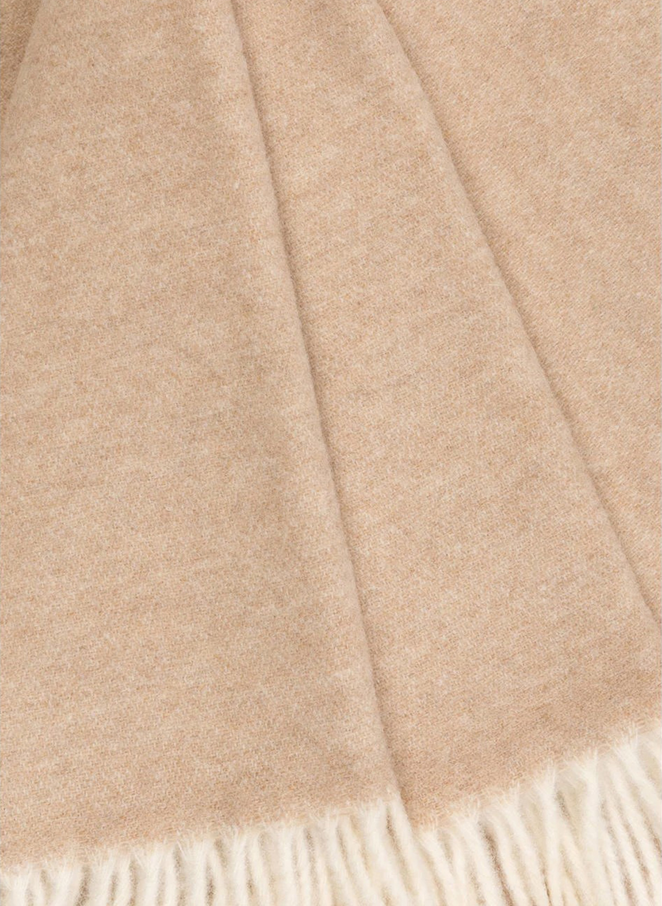 JOOP! Plaid FINE DOUBLEFACE: BEIGE/ CREME