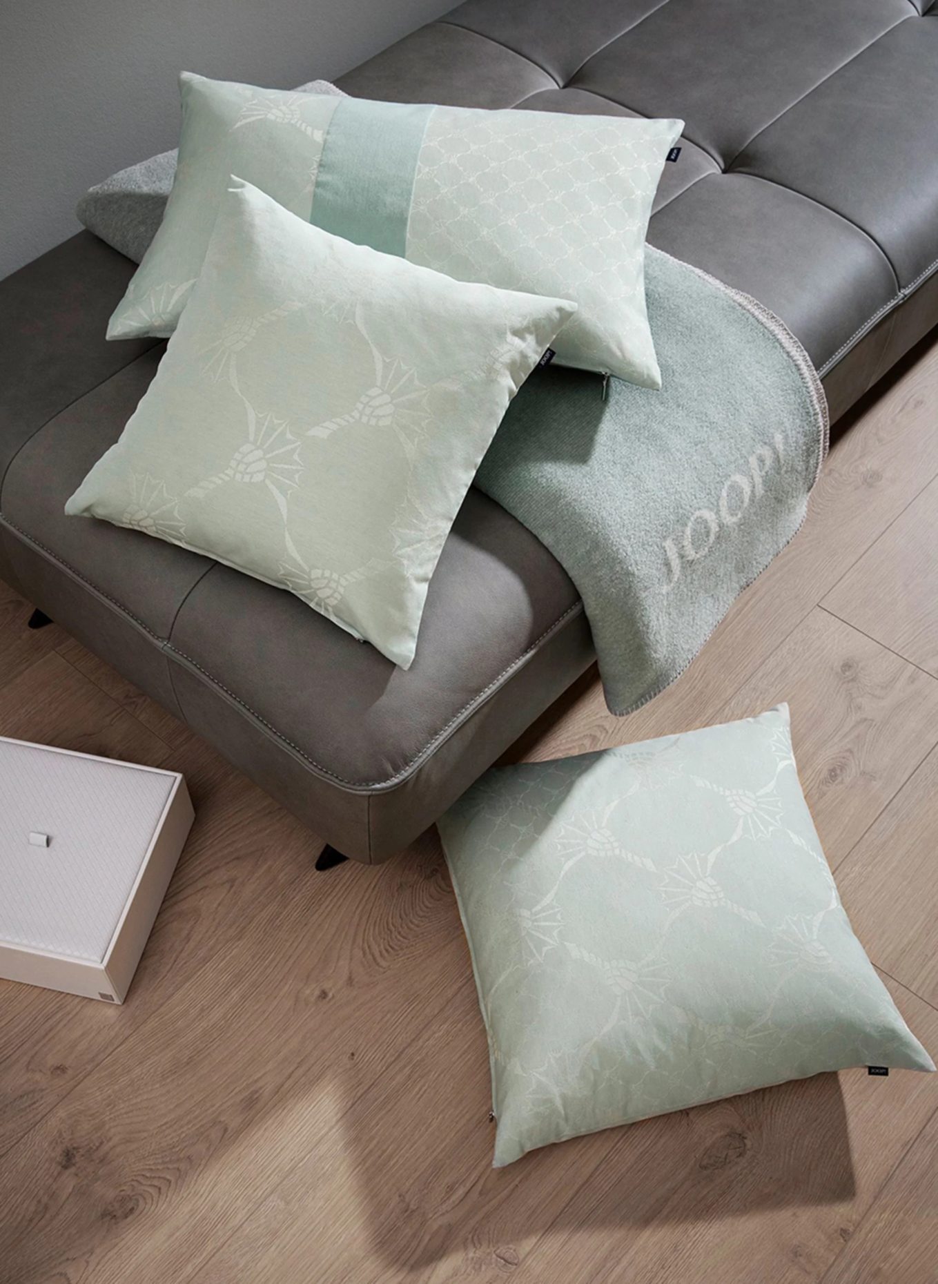 JOOP! Plaid JOOP! MELANGE: MINT/ CREME
