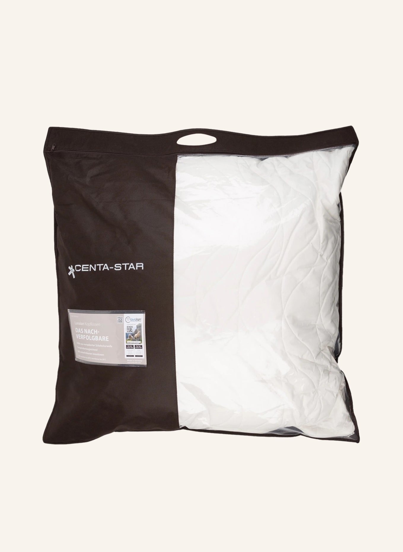 CENTA-STAR Kopfkissen LAVALAN: WEISS