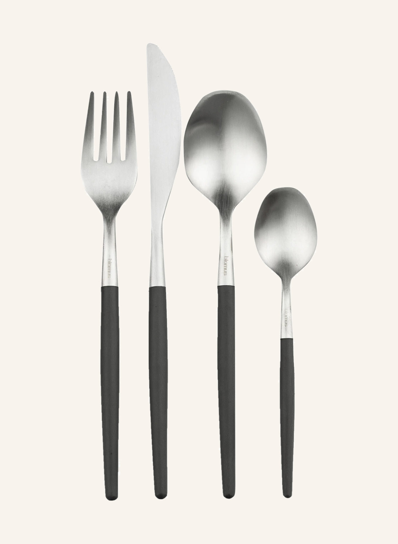 blomus 16-tlg. Besteckset MAXIME: SILBER / GRAU