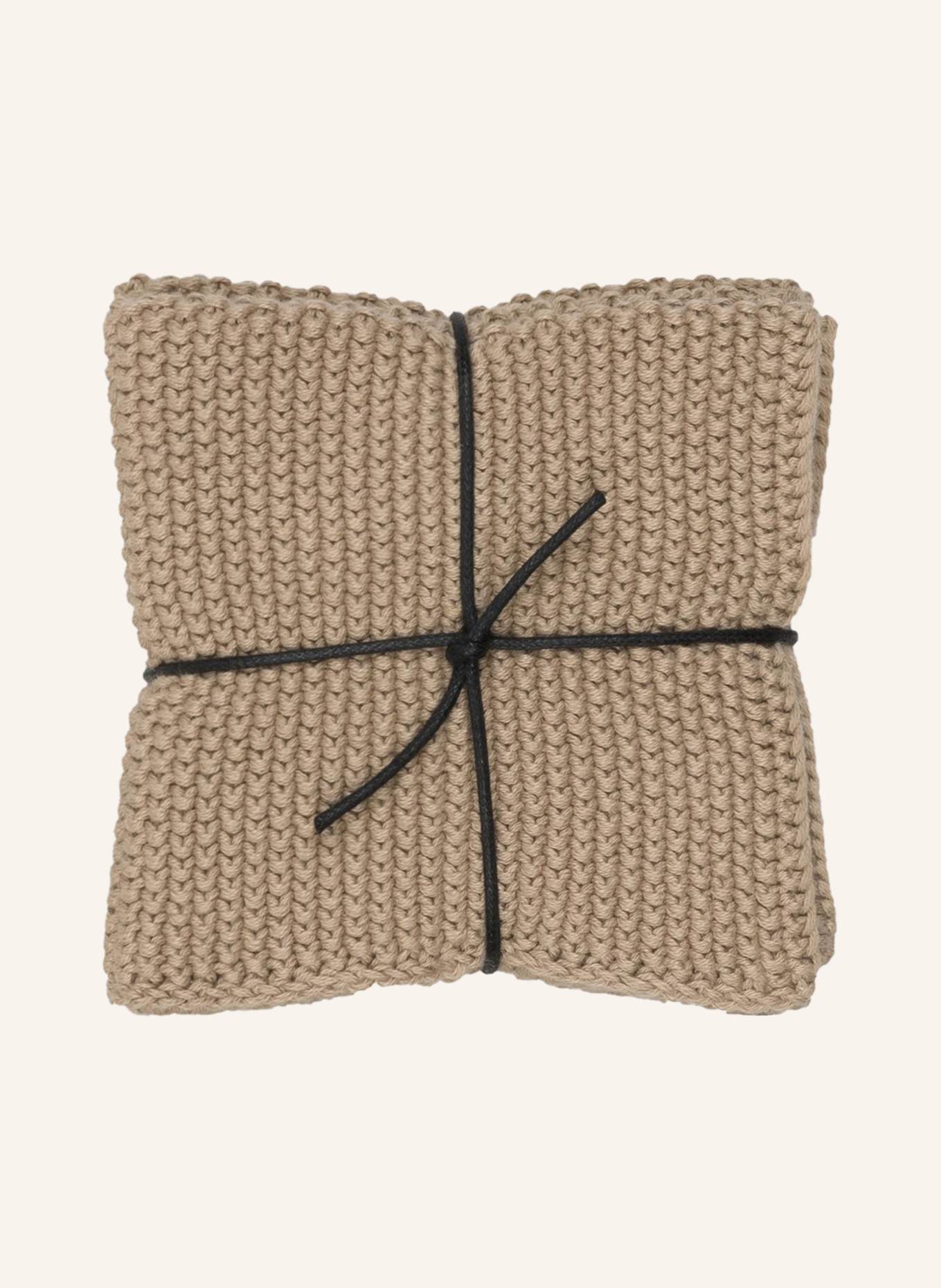 blomus 3er-Set Spültücher WIPE PERLA: BEIGE