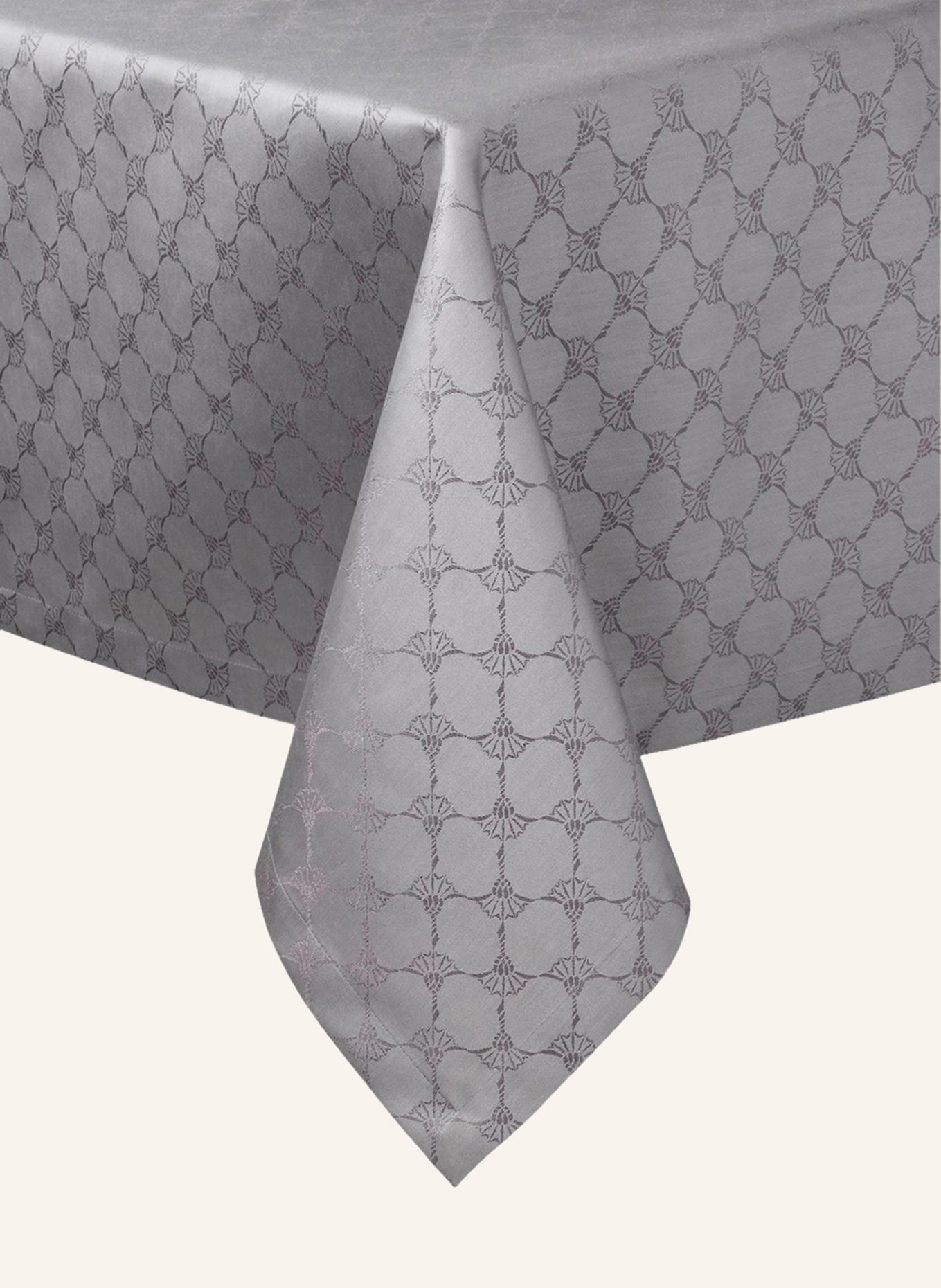 JOOP! Tischdecke CORNFLOWER ALLOVER: PLATIN