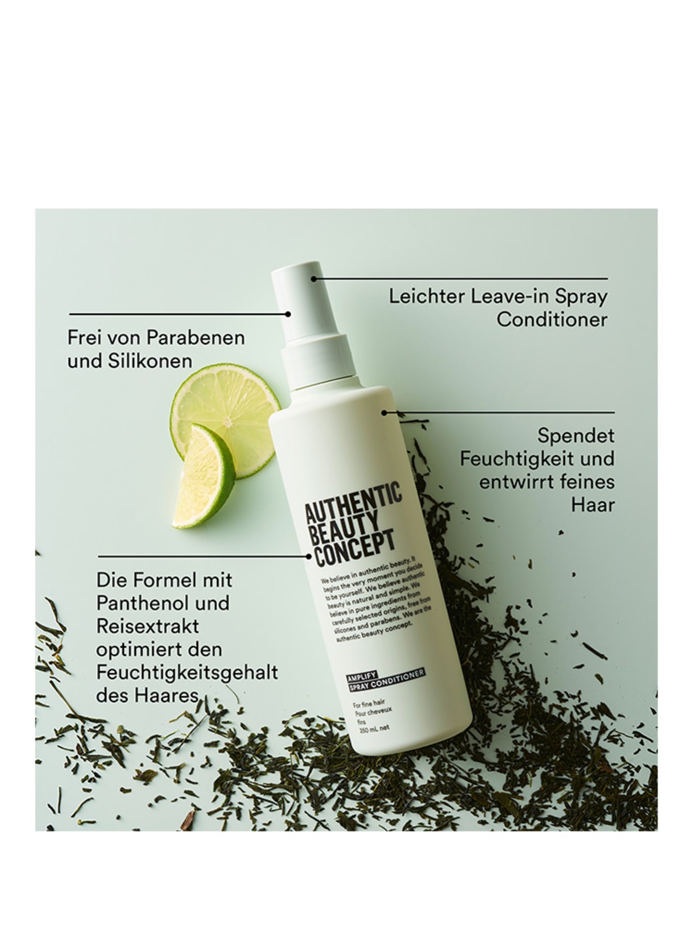 AUTHENTIC BEAUTY CONCEPT AMPLIFY SPRAY CONDITIONER