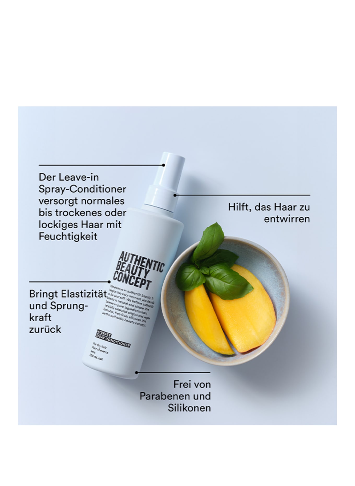 AUTHENTIC BEAUTY CONCEPT HYDRATE SPRAY CONDITIONER