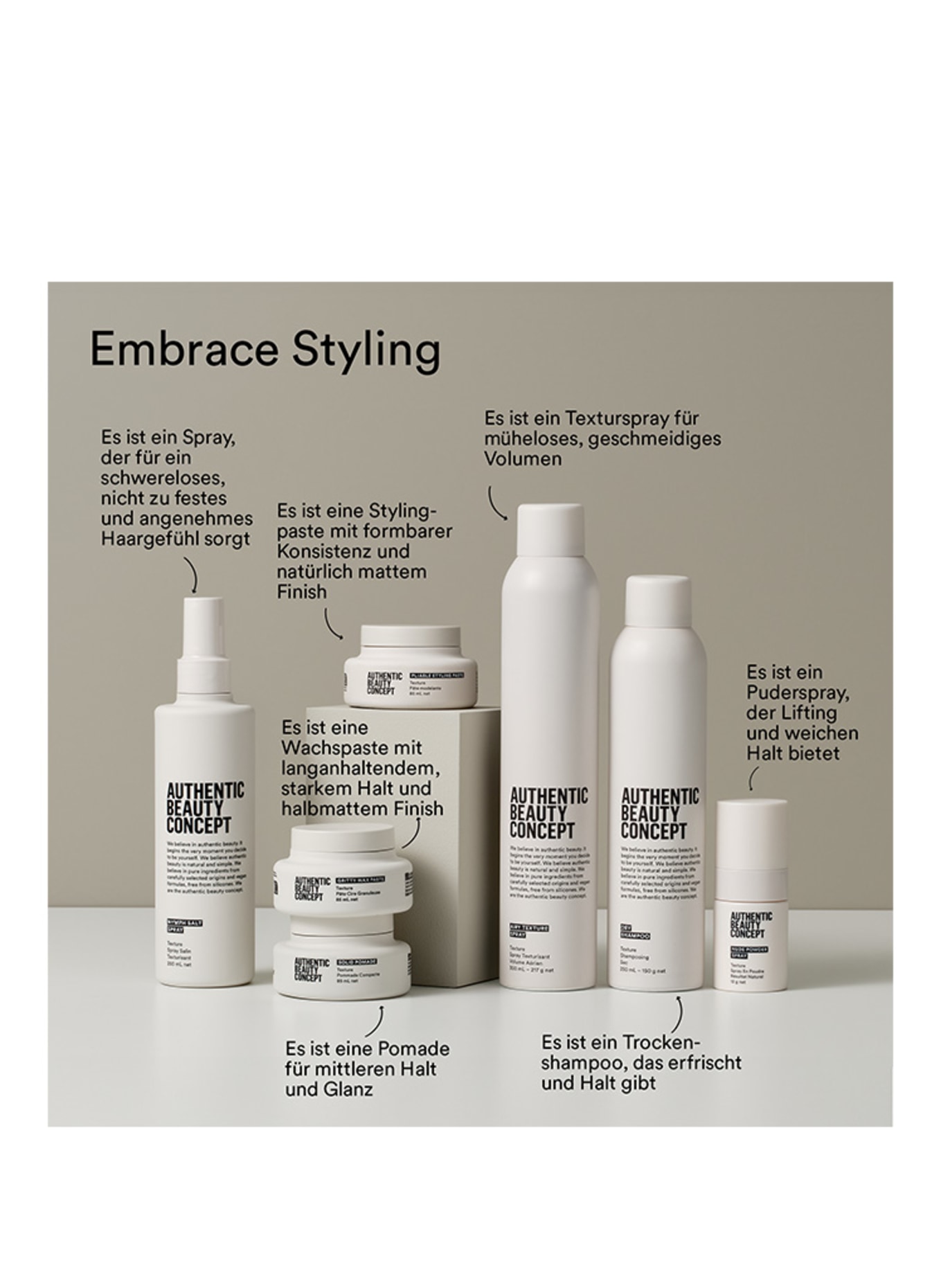 AUTHENTIC BEAUTY CONCEPT DRY SHAMPOO