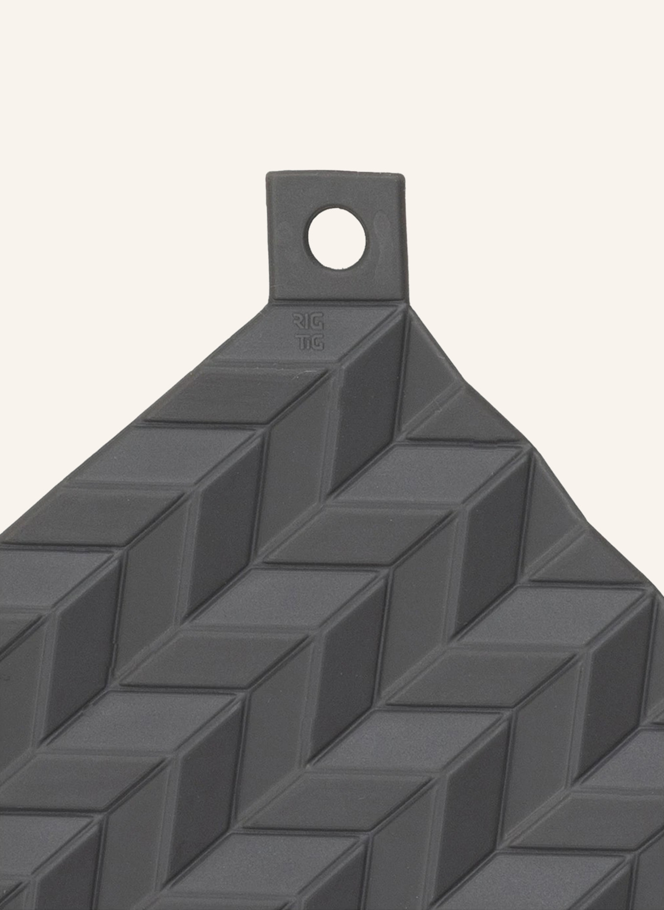 RIG TIG Topflappen HOLD-ON: GRAU