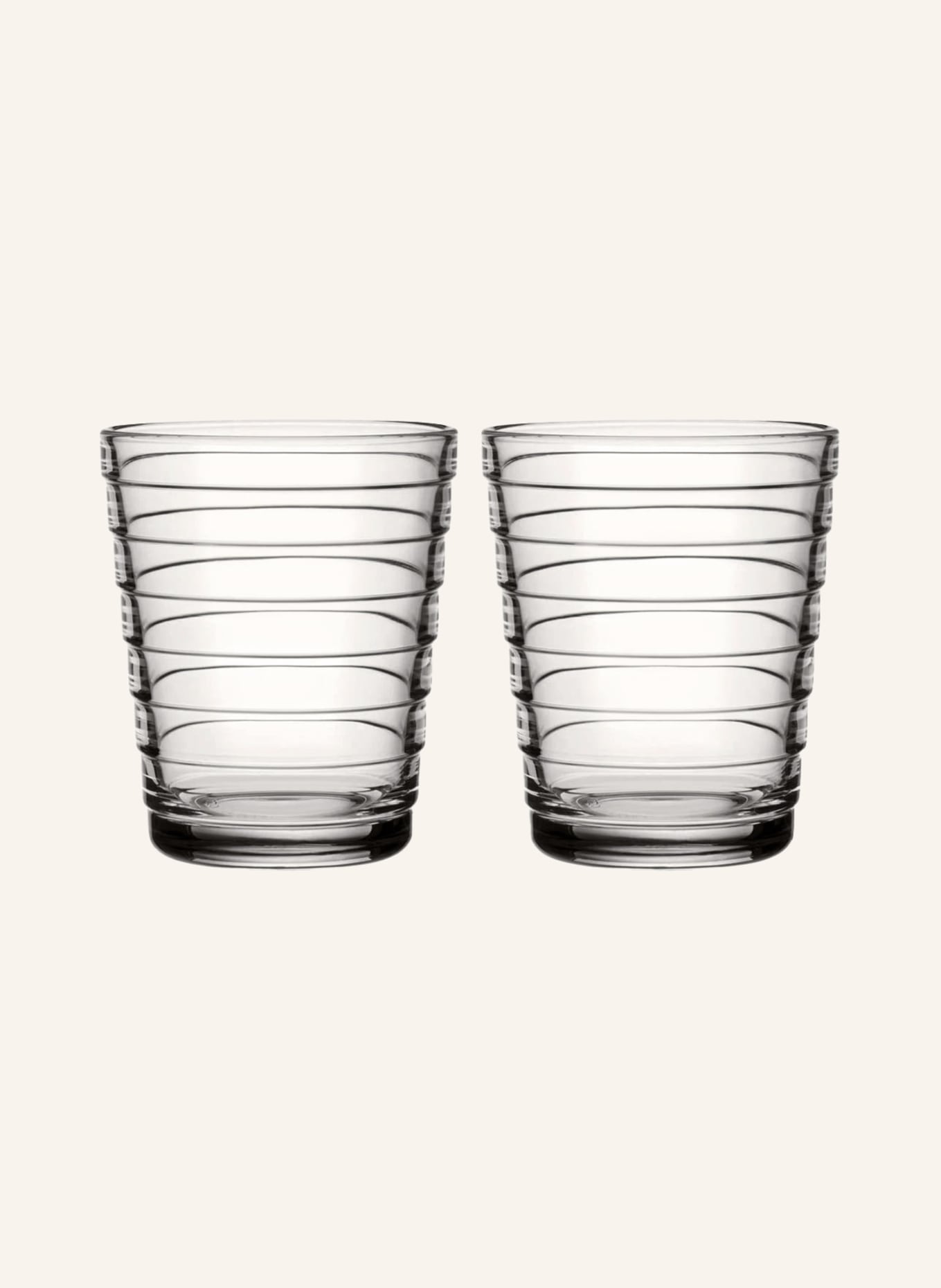 iittala 2er-Set Trinkgläser AINO AALTO: TRANSPARENT