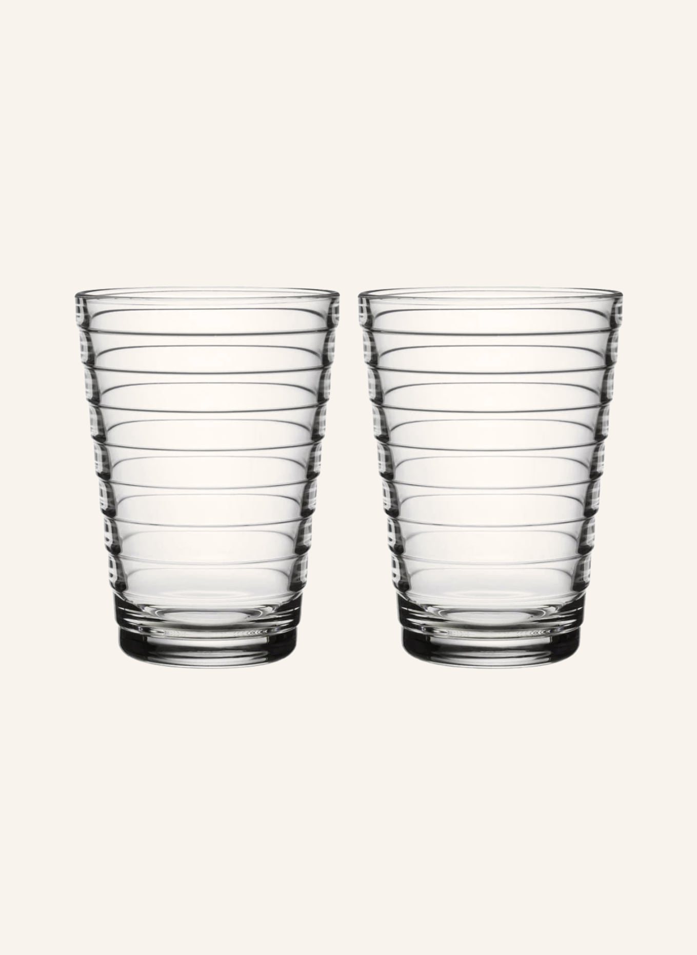 iittala 2er-Set Trinkgläser AINO AALTO: TRANSPARENT