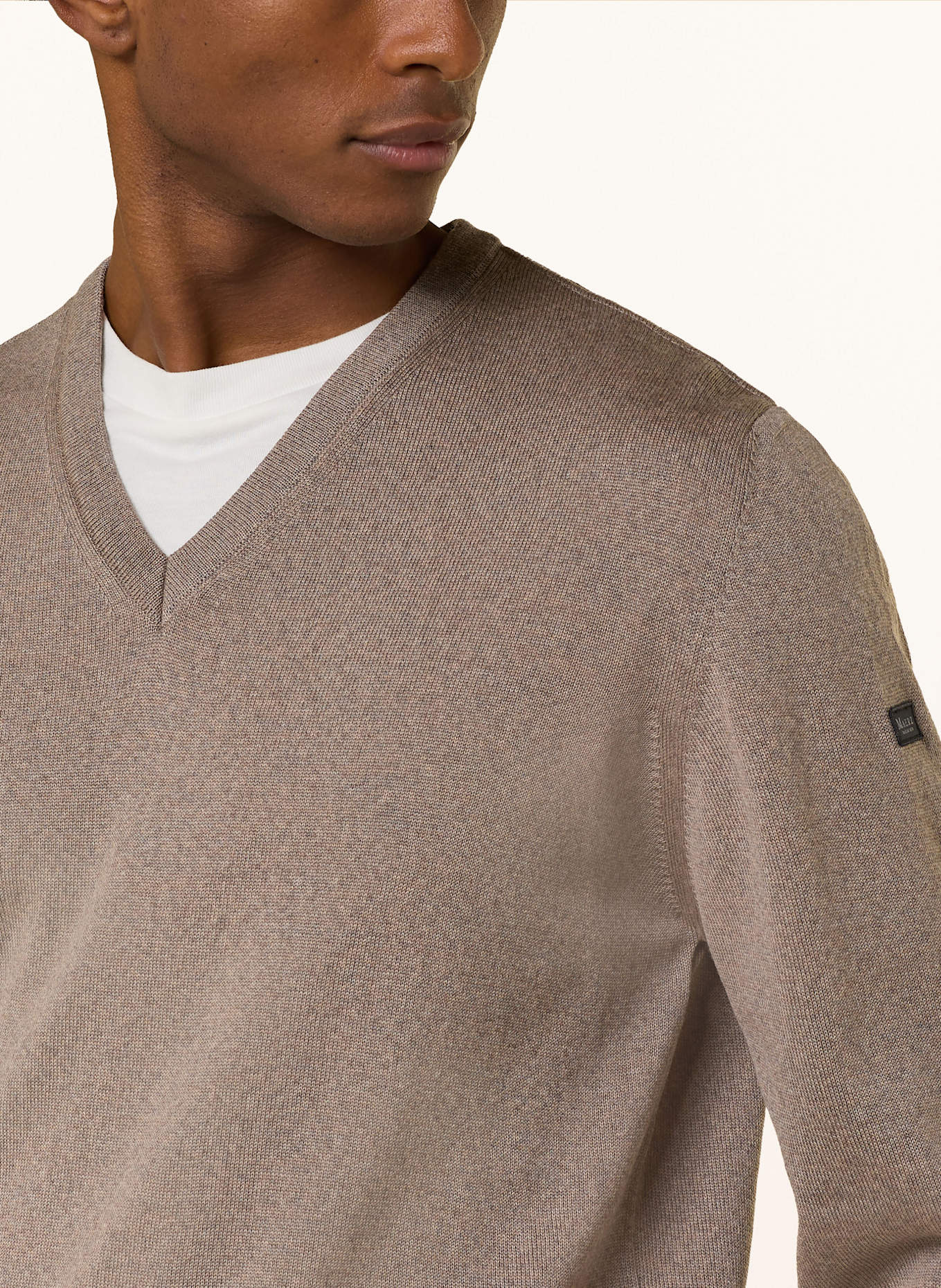 MAERZ MUENCHEN Pullover: TAUPE