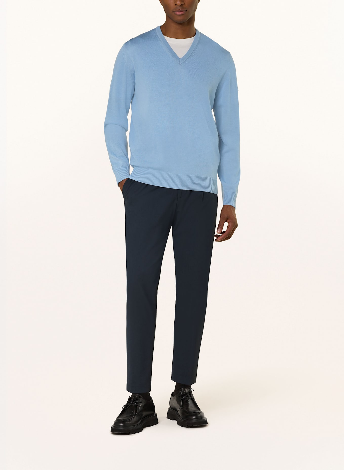 MAERZ MUENCHEN Pullover: HELLBLAU