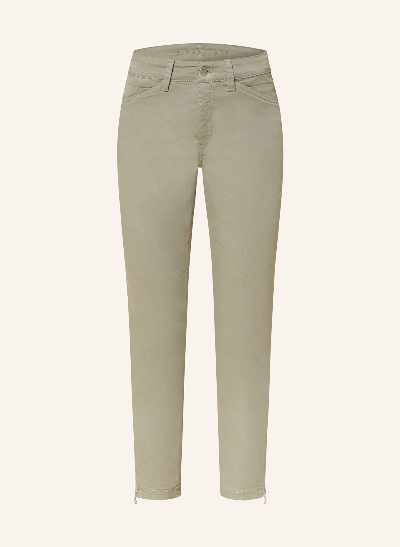 MAC 7/8-Jeans DREAM SUMMER CHIC: HELLGRÜN