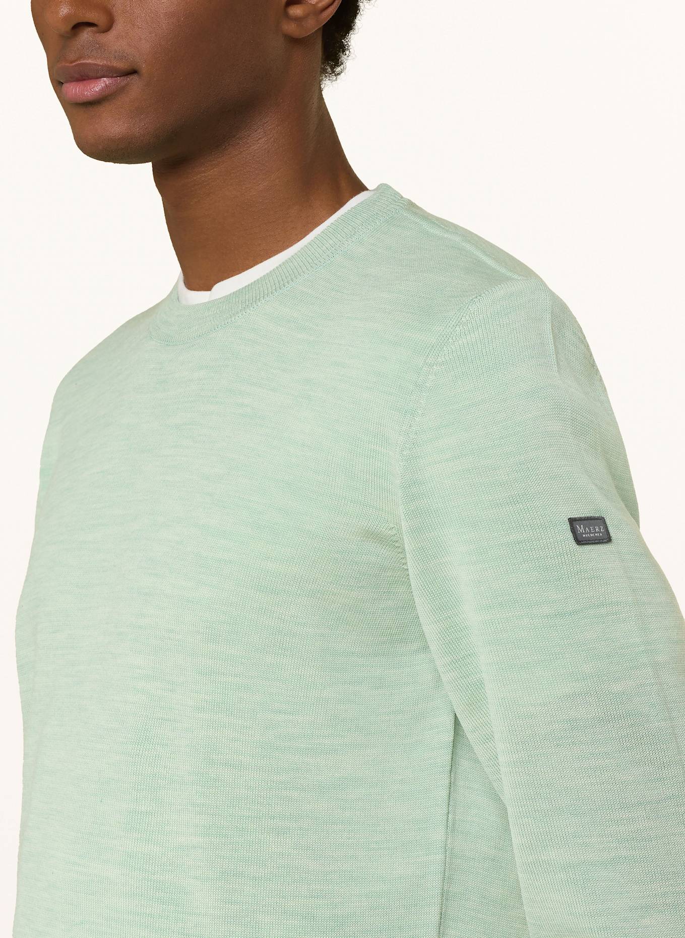 MAERZ MUENCHEN Pullover: HELLGRÜN