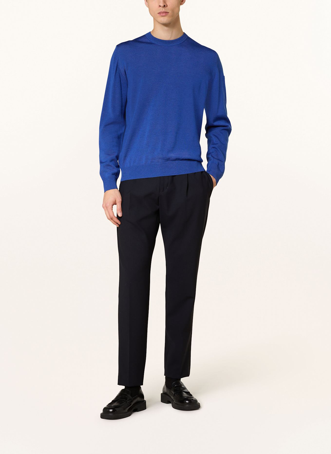 MAERZ MUENCHEN Pullover: BLAU