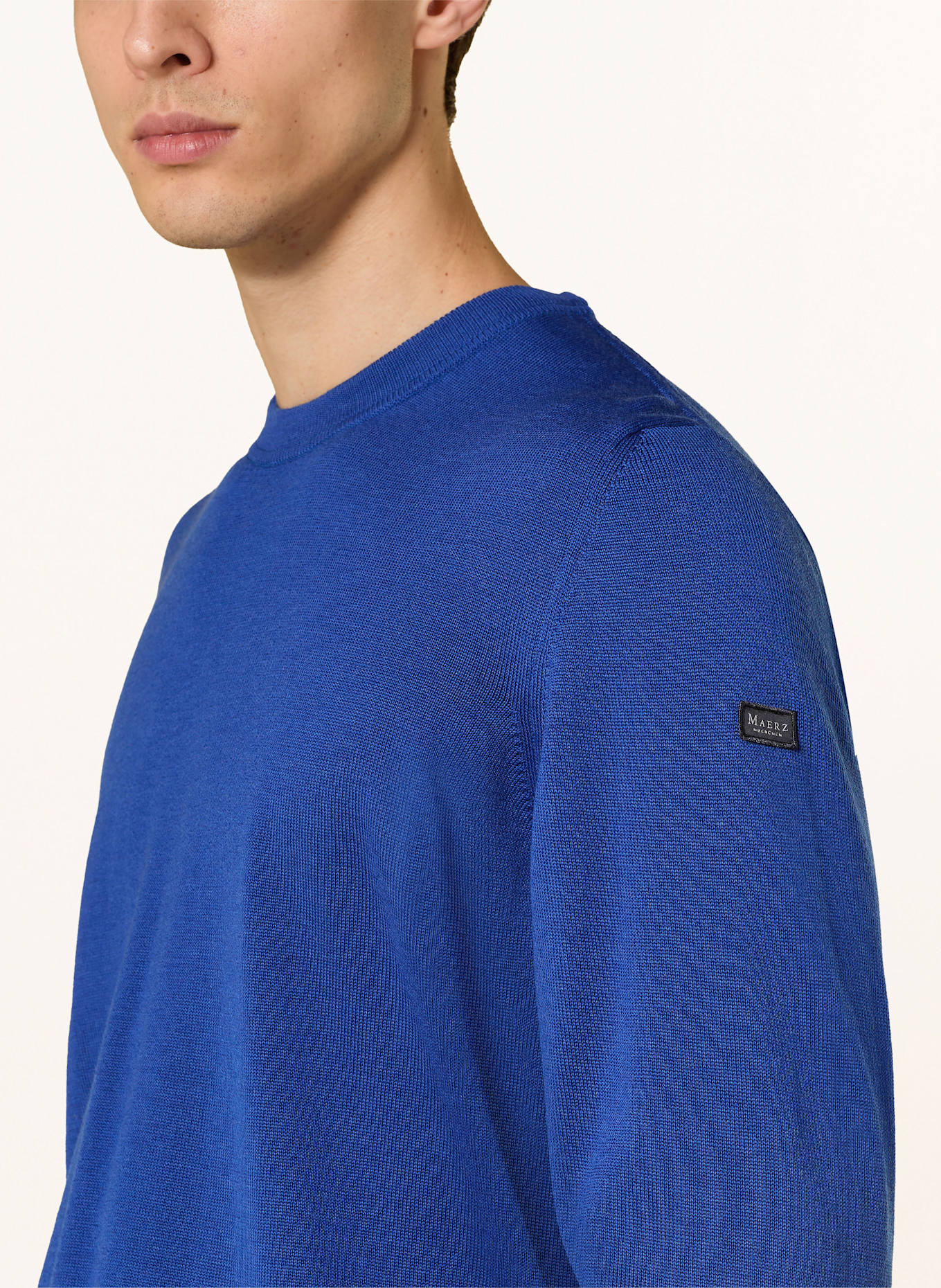 MAERZ MUENCHEN Pullover: BLAU