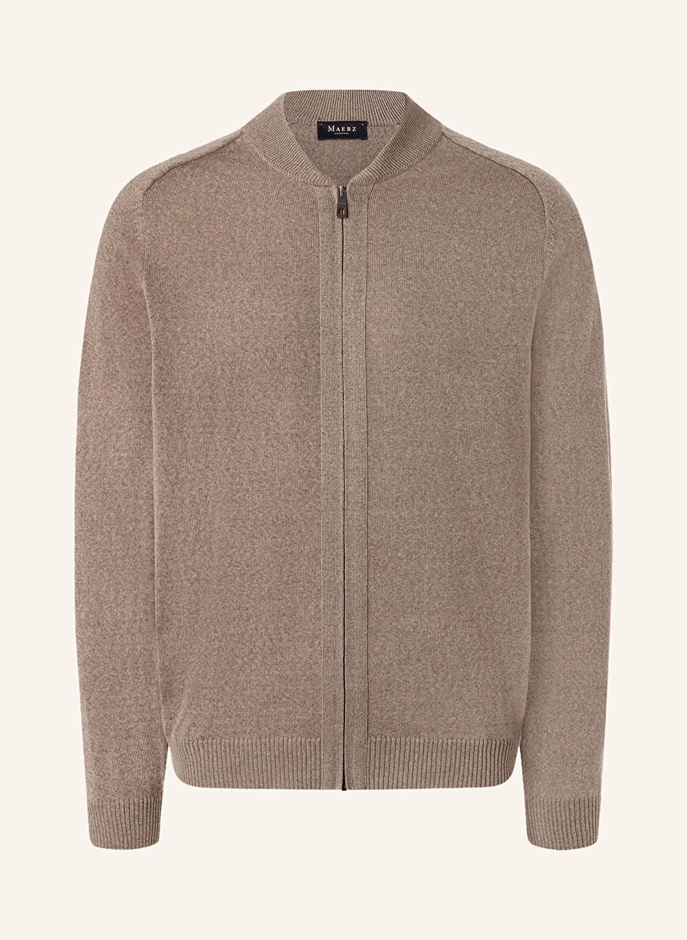 MAERZ MUENCHEN Strickjacke : TAUPE