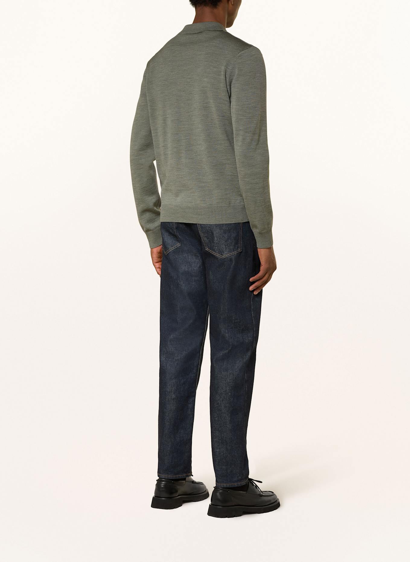 MAERZ MUENCHEN Pullover aus Merinowolle: KHAKI
