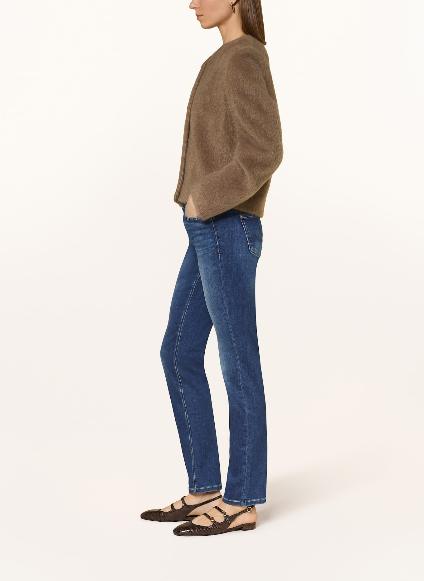 CAMBIO Jeans PARLA : 5020 mittelblau denim