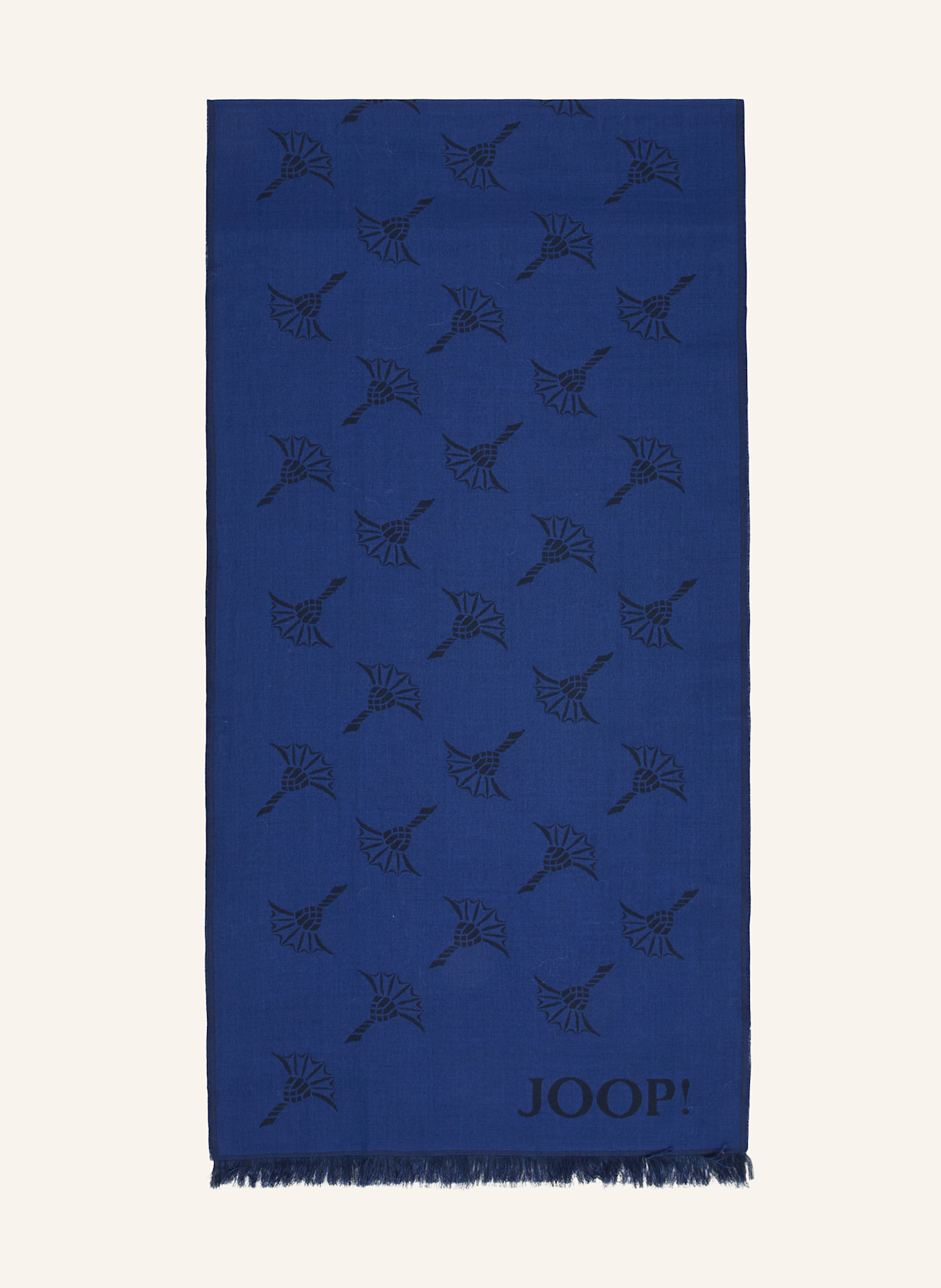 JOOP! Schal FERIS: BLAU/ DUNKELBLAU