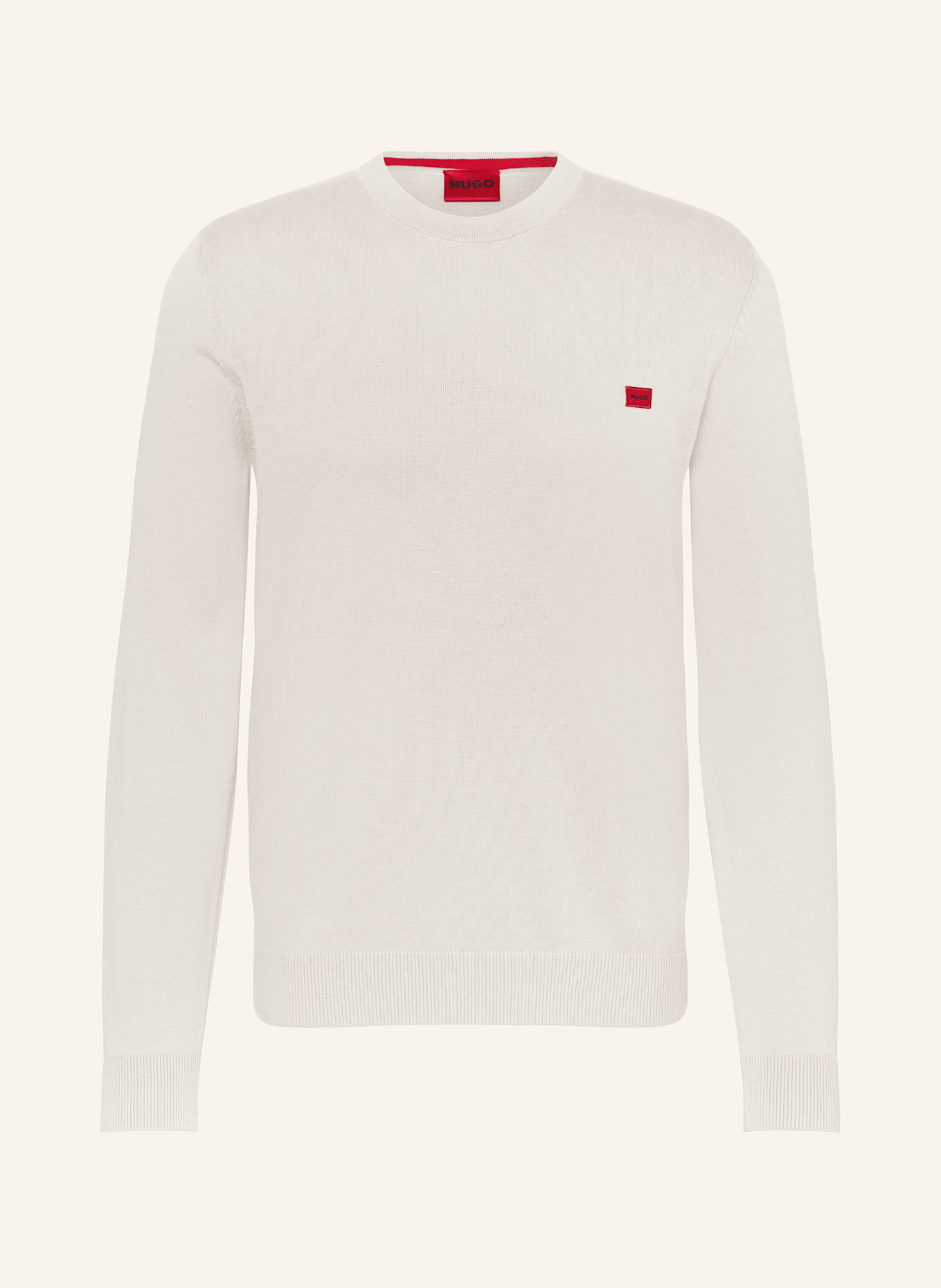 HUGO Pullover SAN CASSIUS: CREME