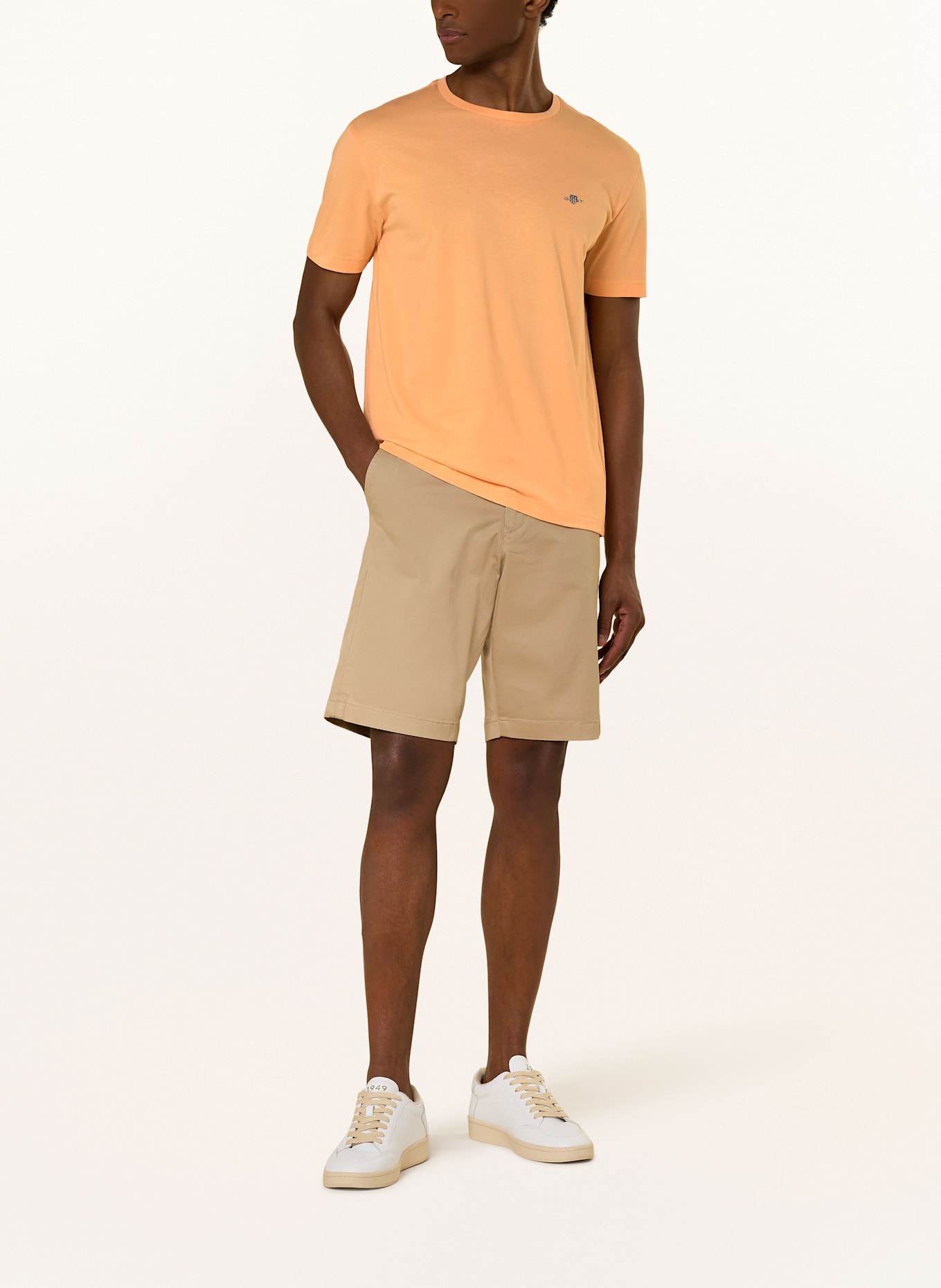GANT T-Shirt: HELLORANGE