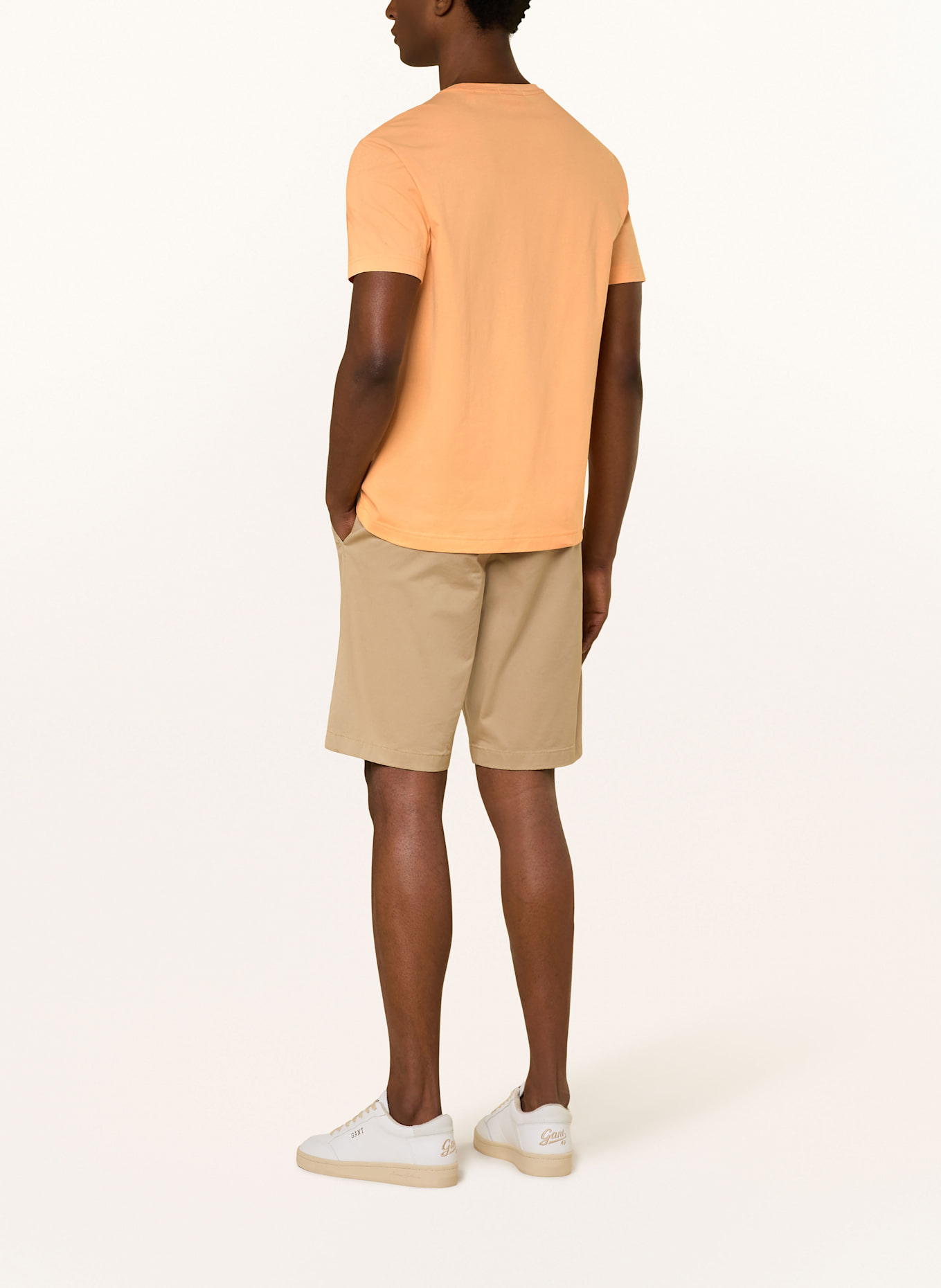 GANT T-Shirt: HELLORANGE