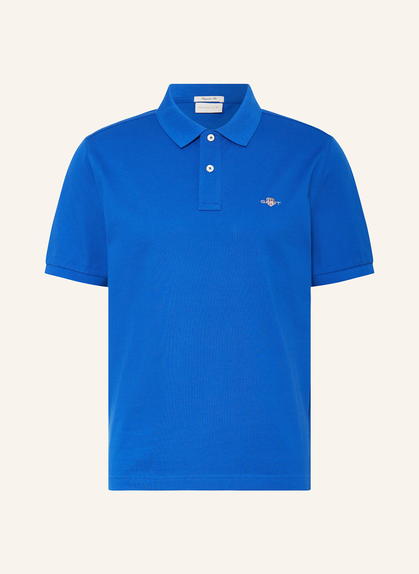 GANT Piqué-Poloshirt Regular Fit: BLAU