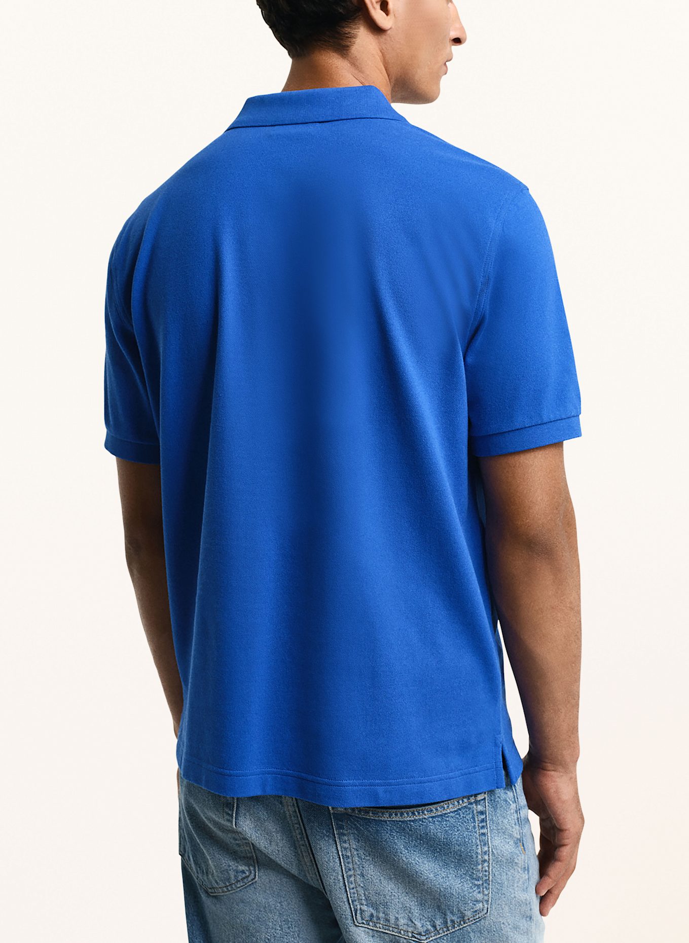 GANT Piqué-Poloshirt Regular Fit: BLAU