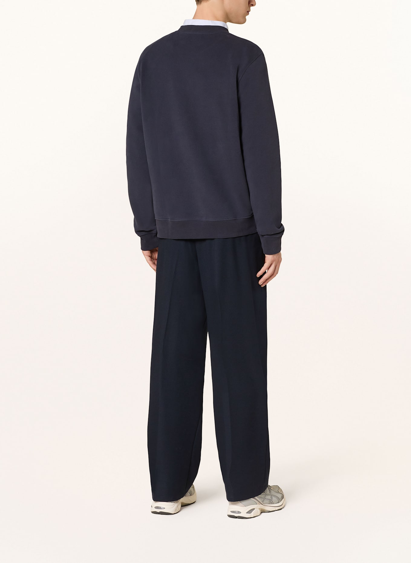 ARMEDANGELS Sweatshirt BAARO: DUNKELBLAU