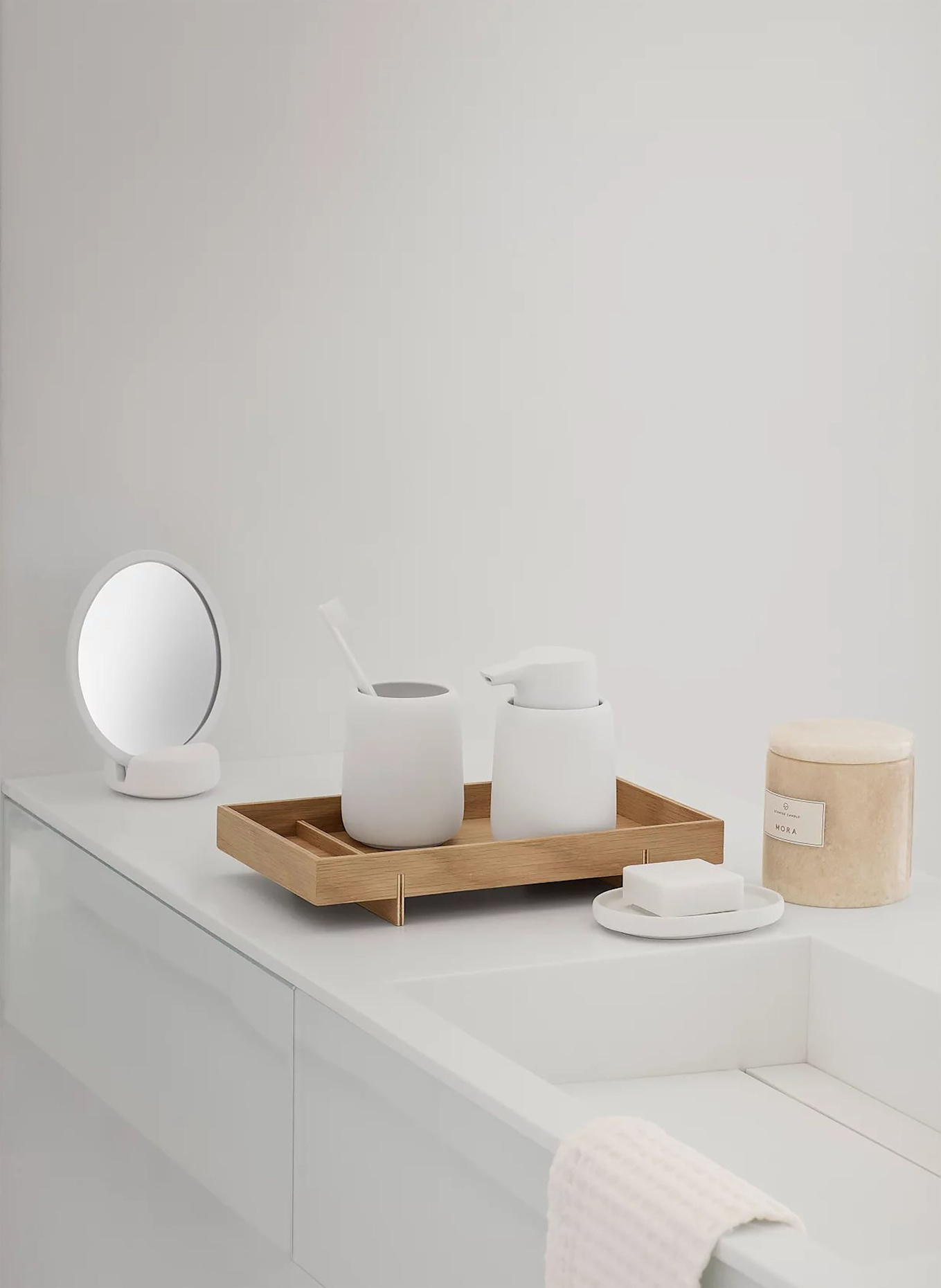 blomus Seifenschale SONO: WEISS