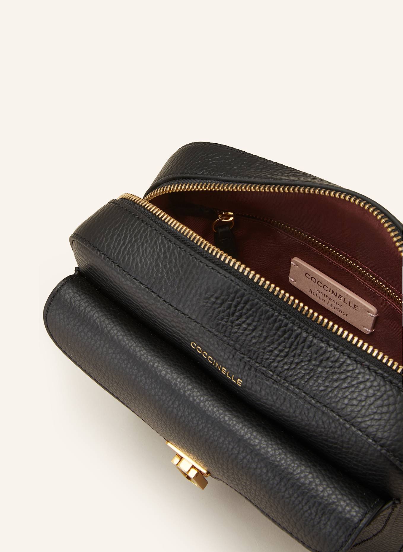 COCCINELLE Crossbody bag: BLACK