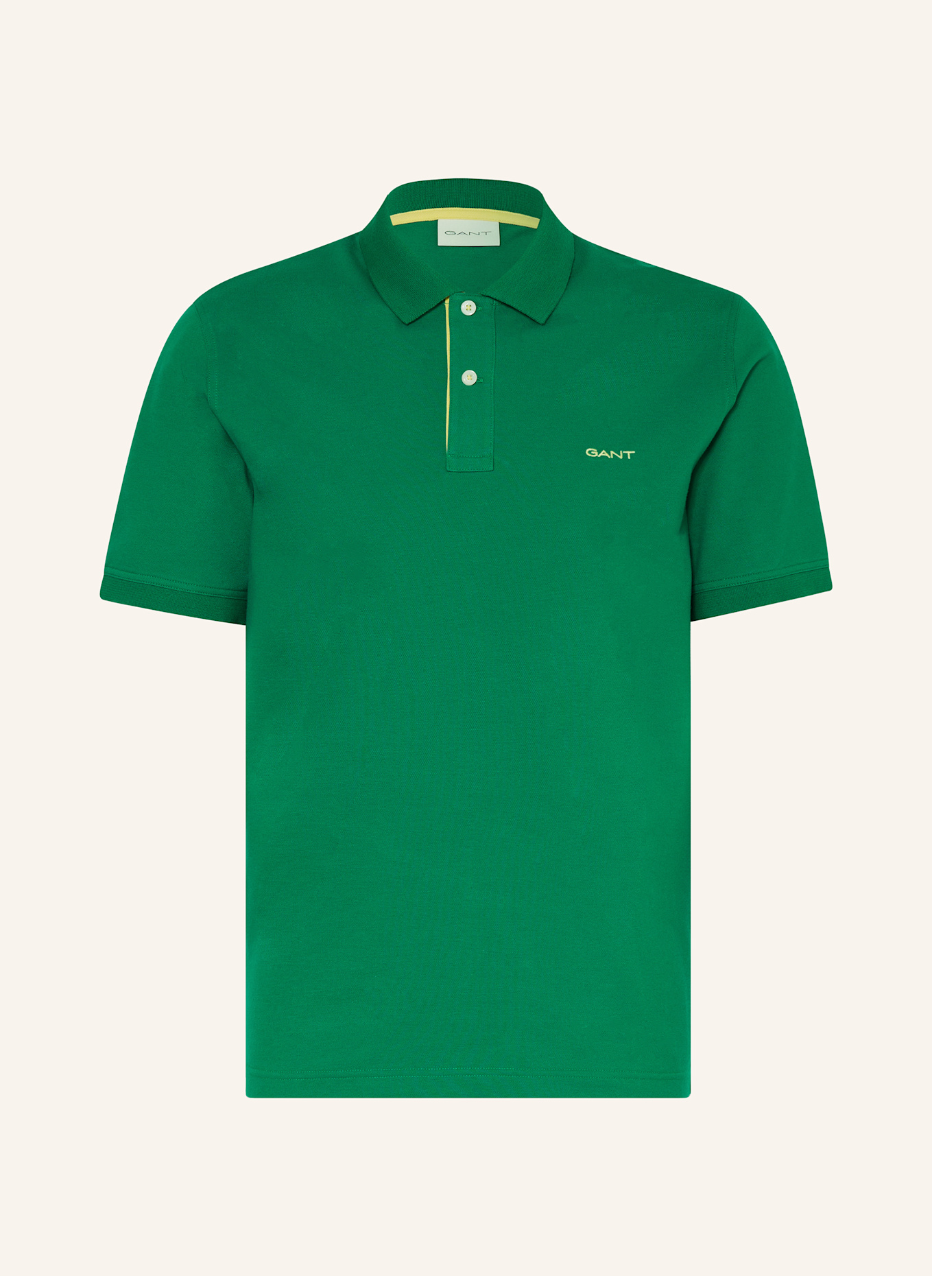 GANT Piqué-Poloshirt: GRÜN